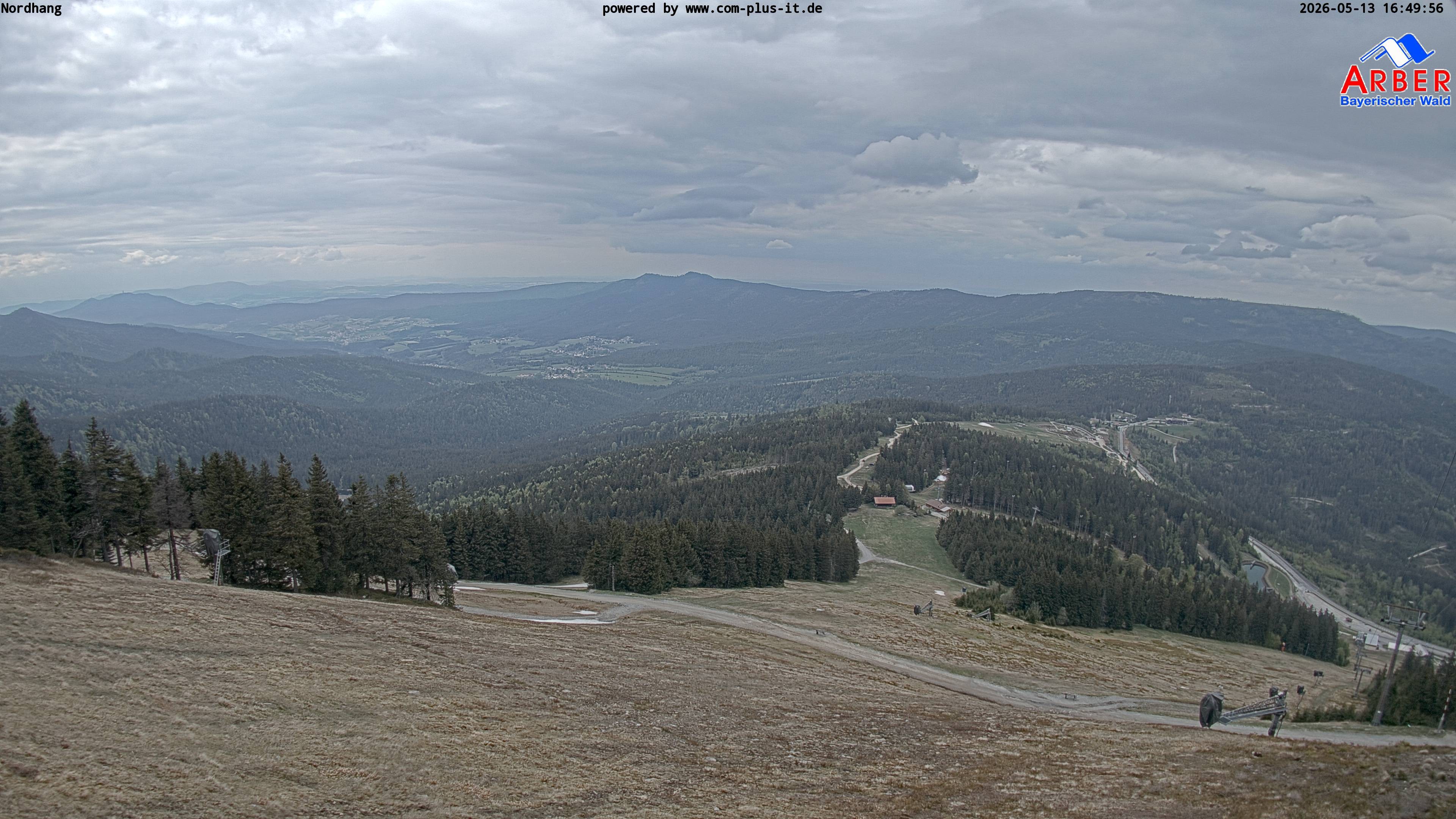 Archiv Foto Webcam Großer Arber Blick nach Nordwesten