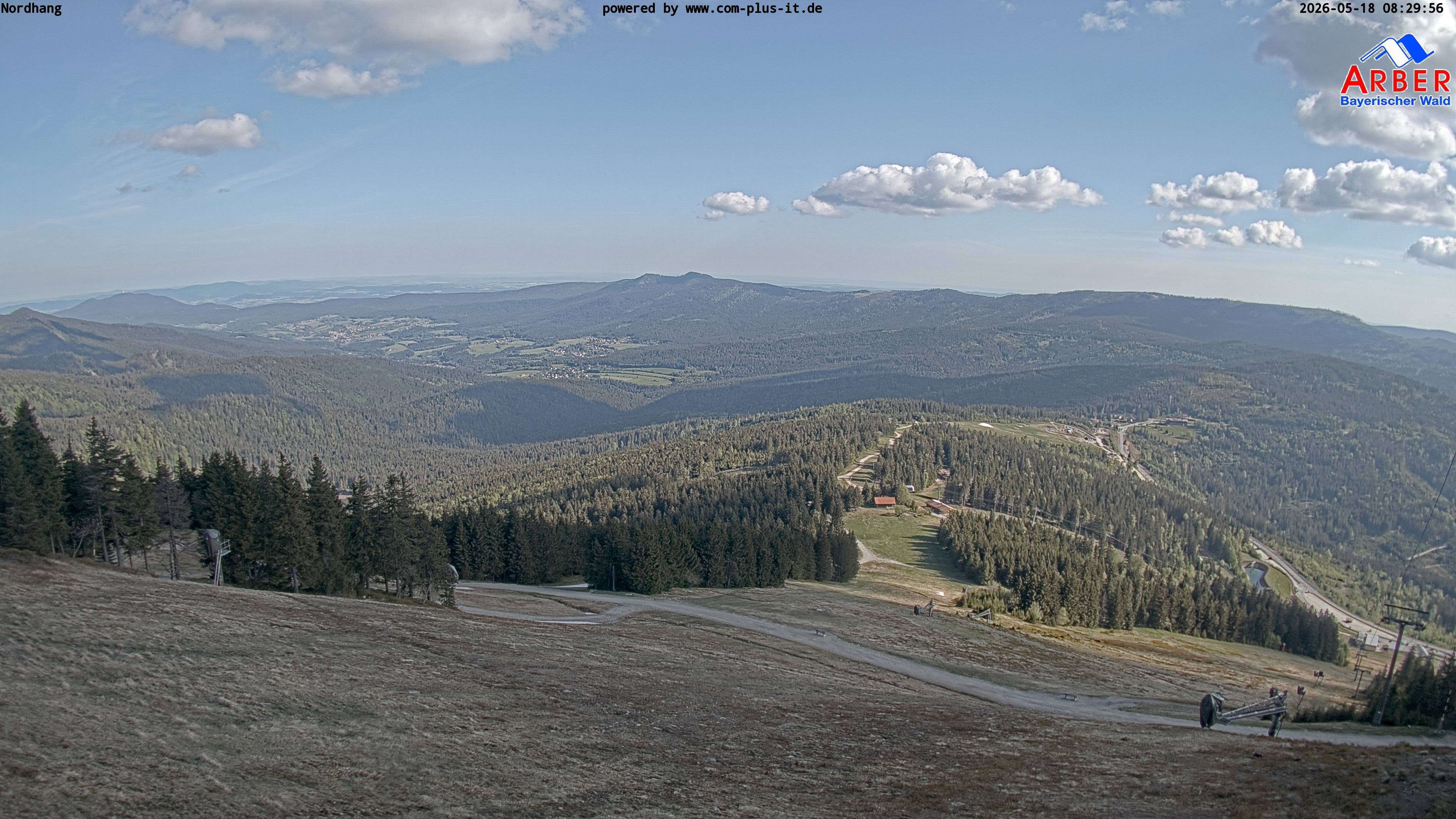 Archived image Webcam View from the Großer Arber