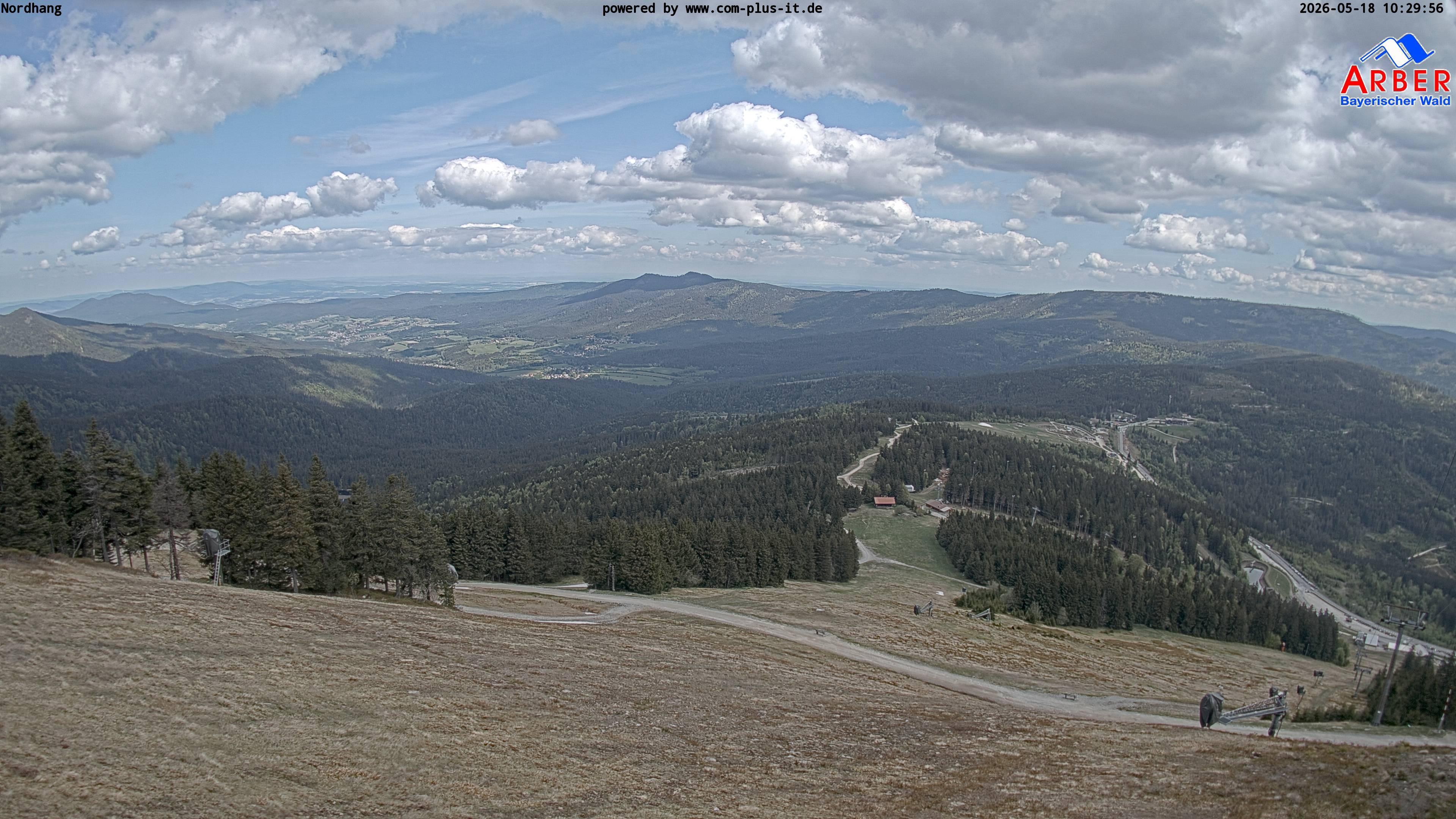 Archived image Webcam View from the Großer Arber