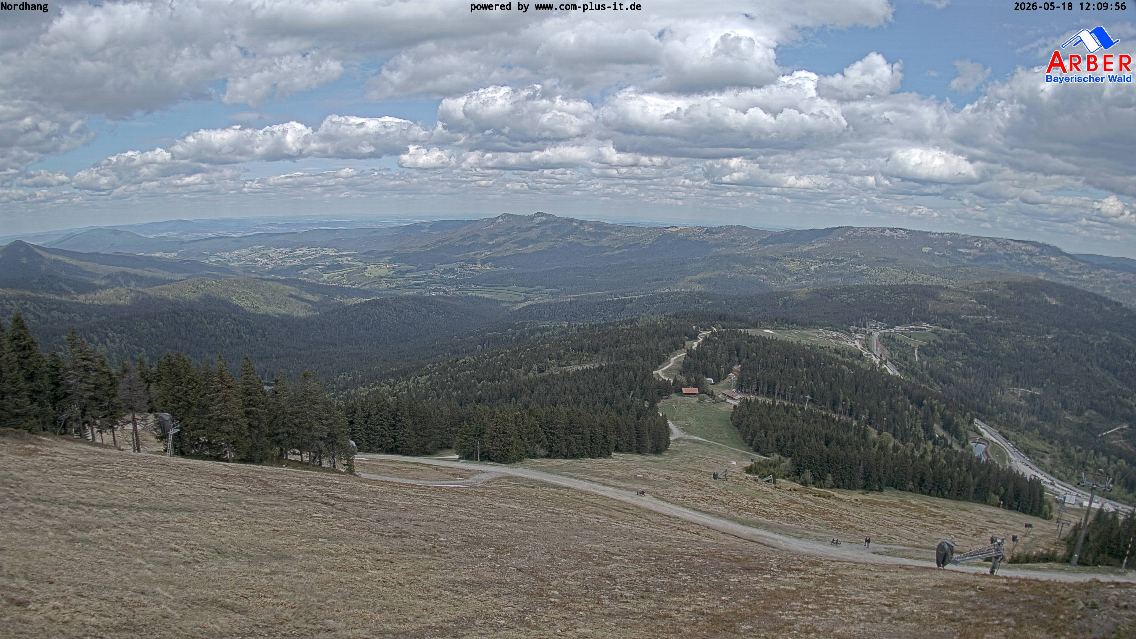Archived image Webcam View from the Großer Arber