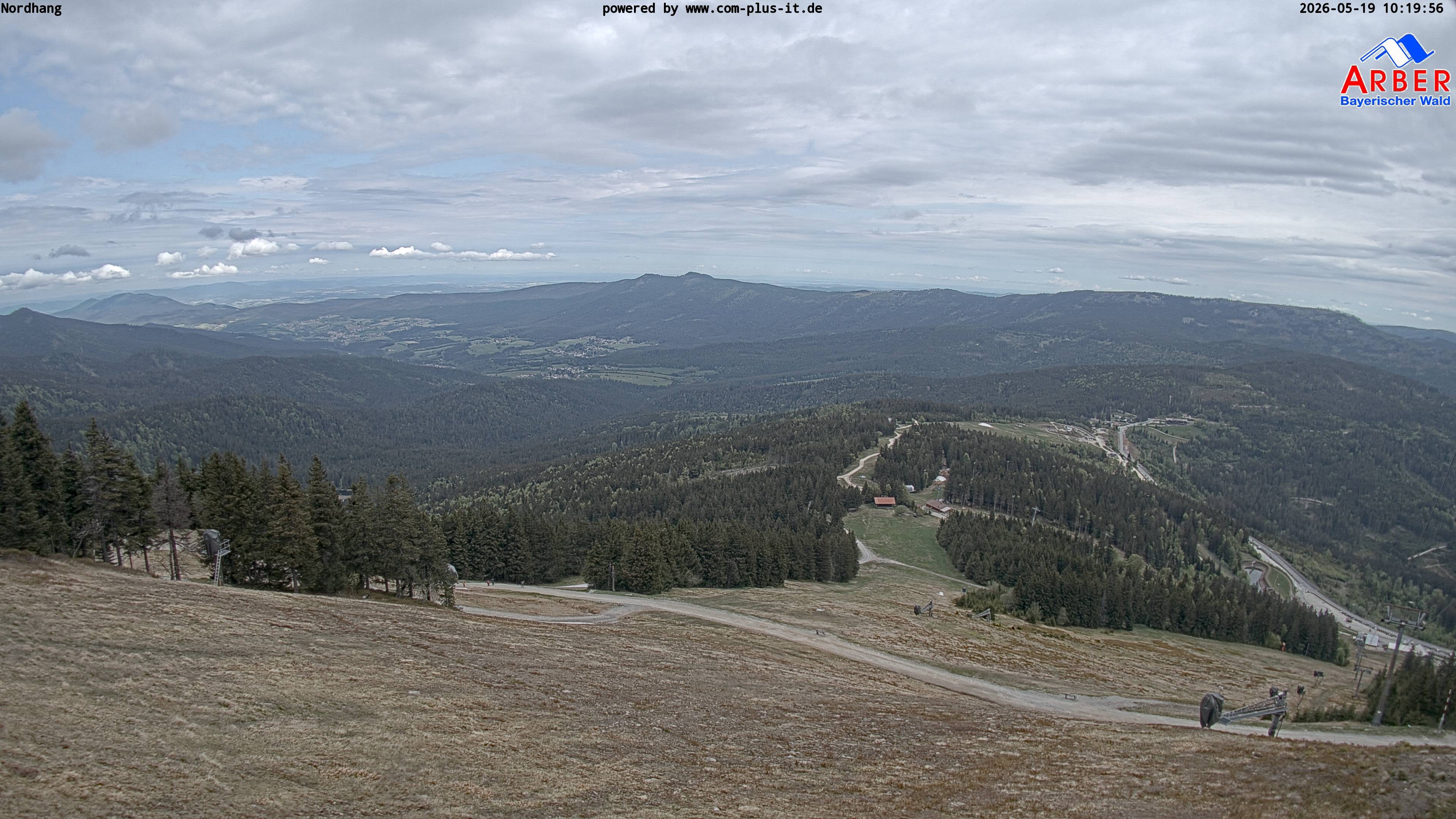 Archiv Foto Webcam Großer Arber Blick nach Nordwesten