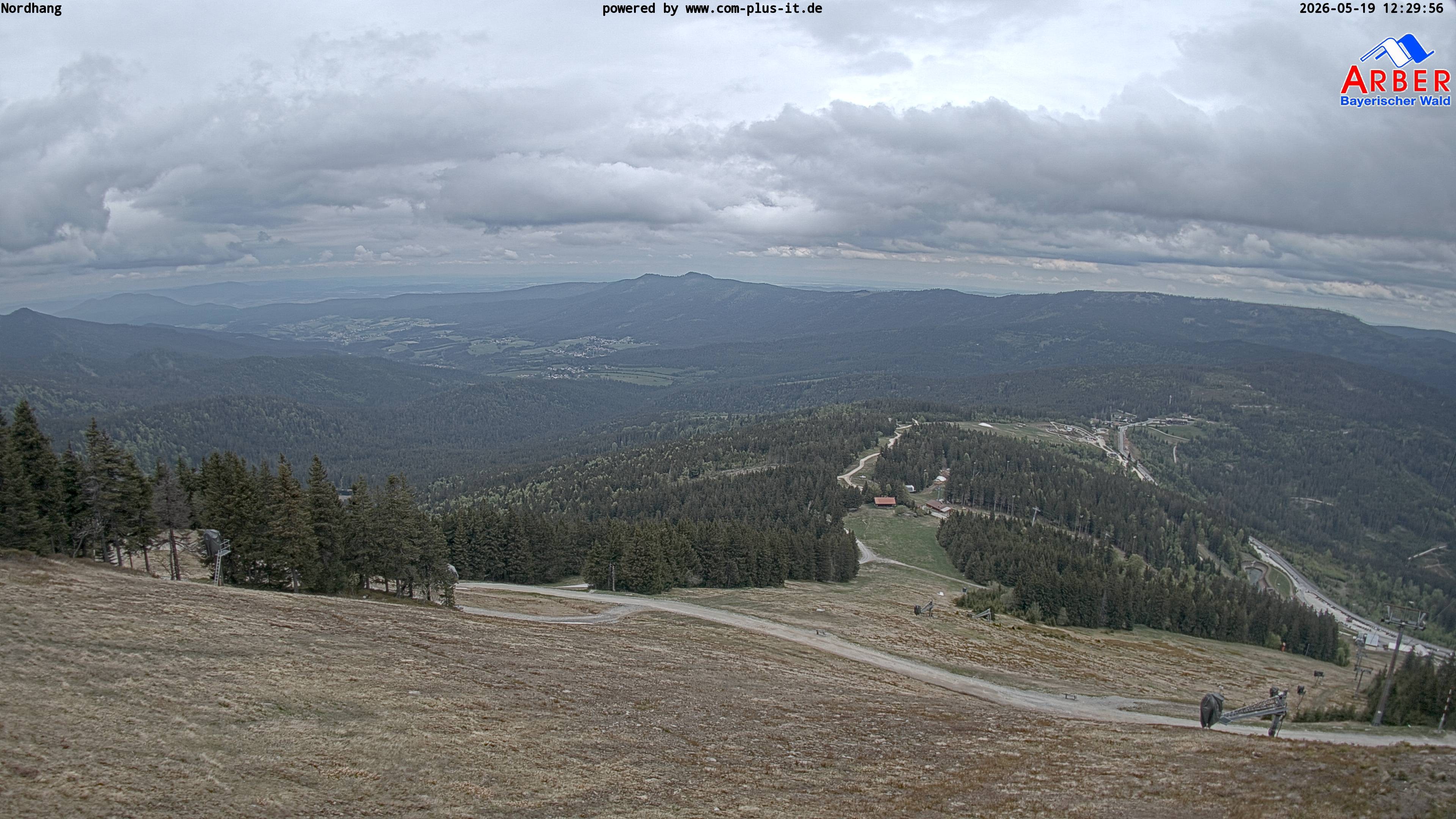 Archiv Foto Webcam Großer Arber Blick nach Nordwesten