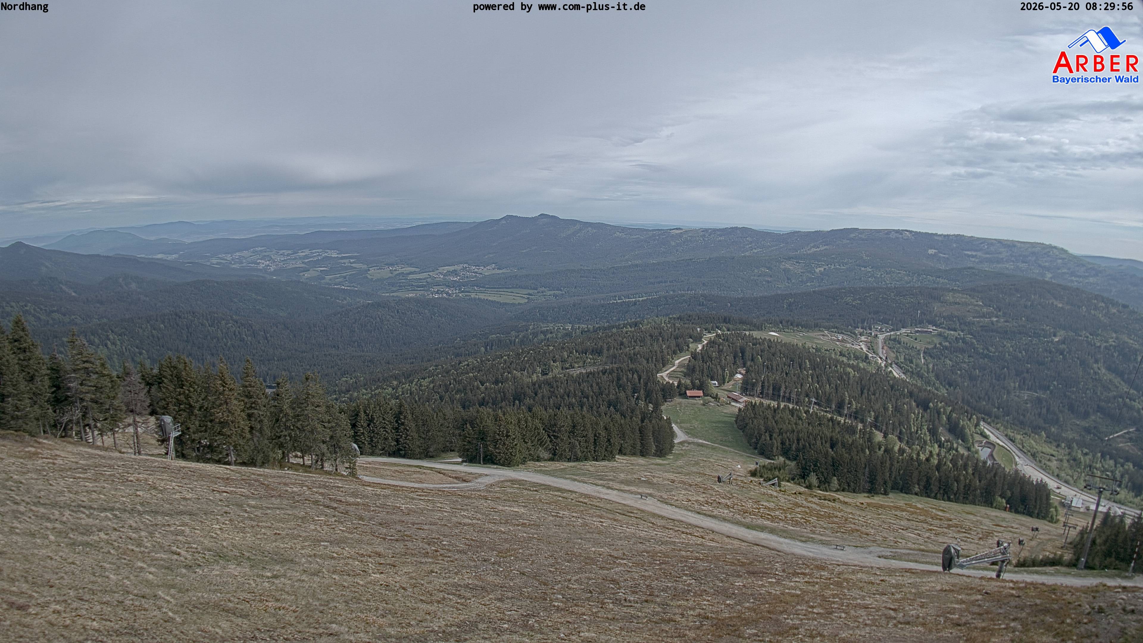 Archived image Webcam View from the Großer Arber