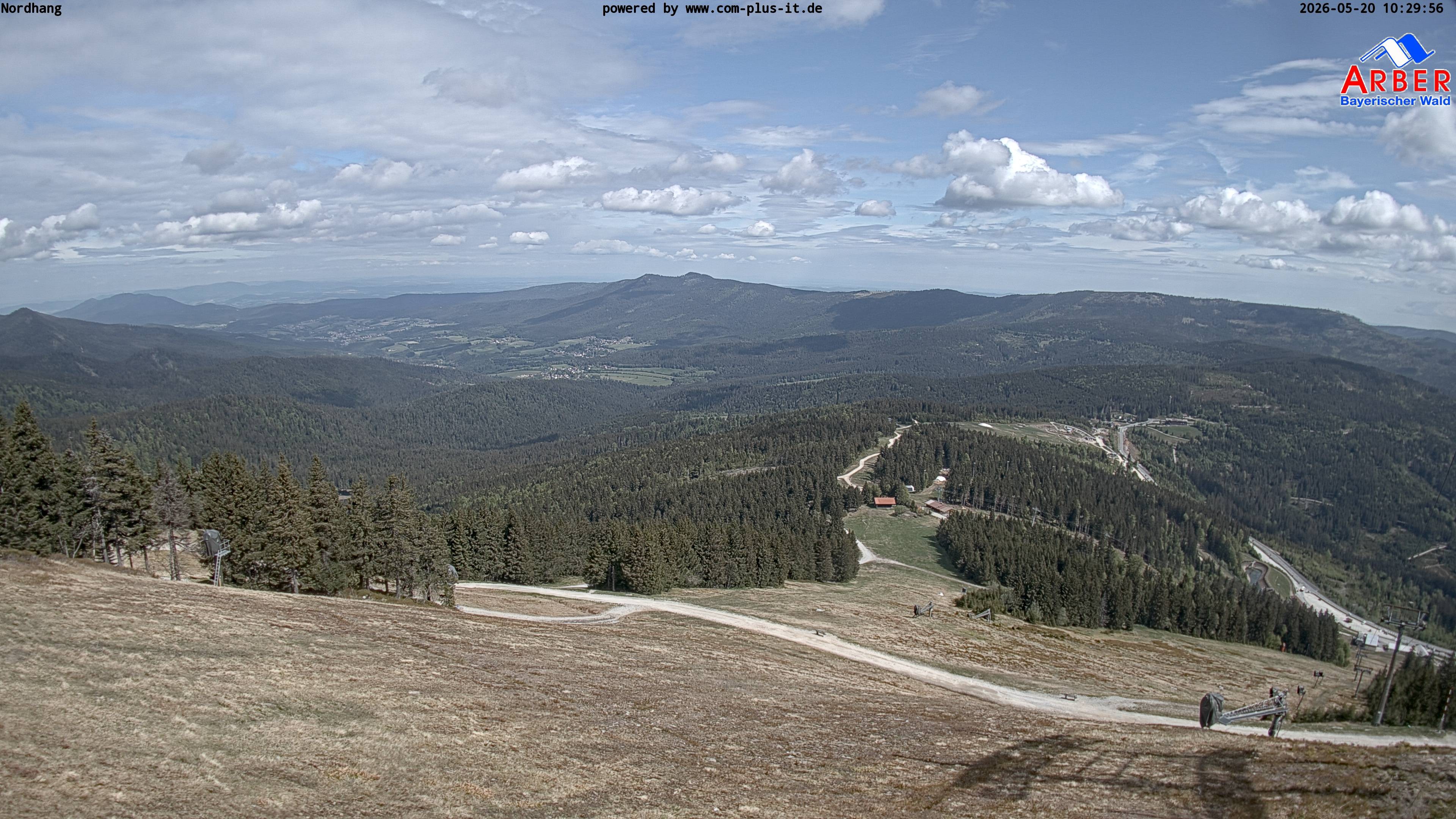 Archived image Webcam View from the Großer Arber