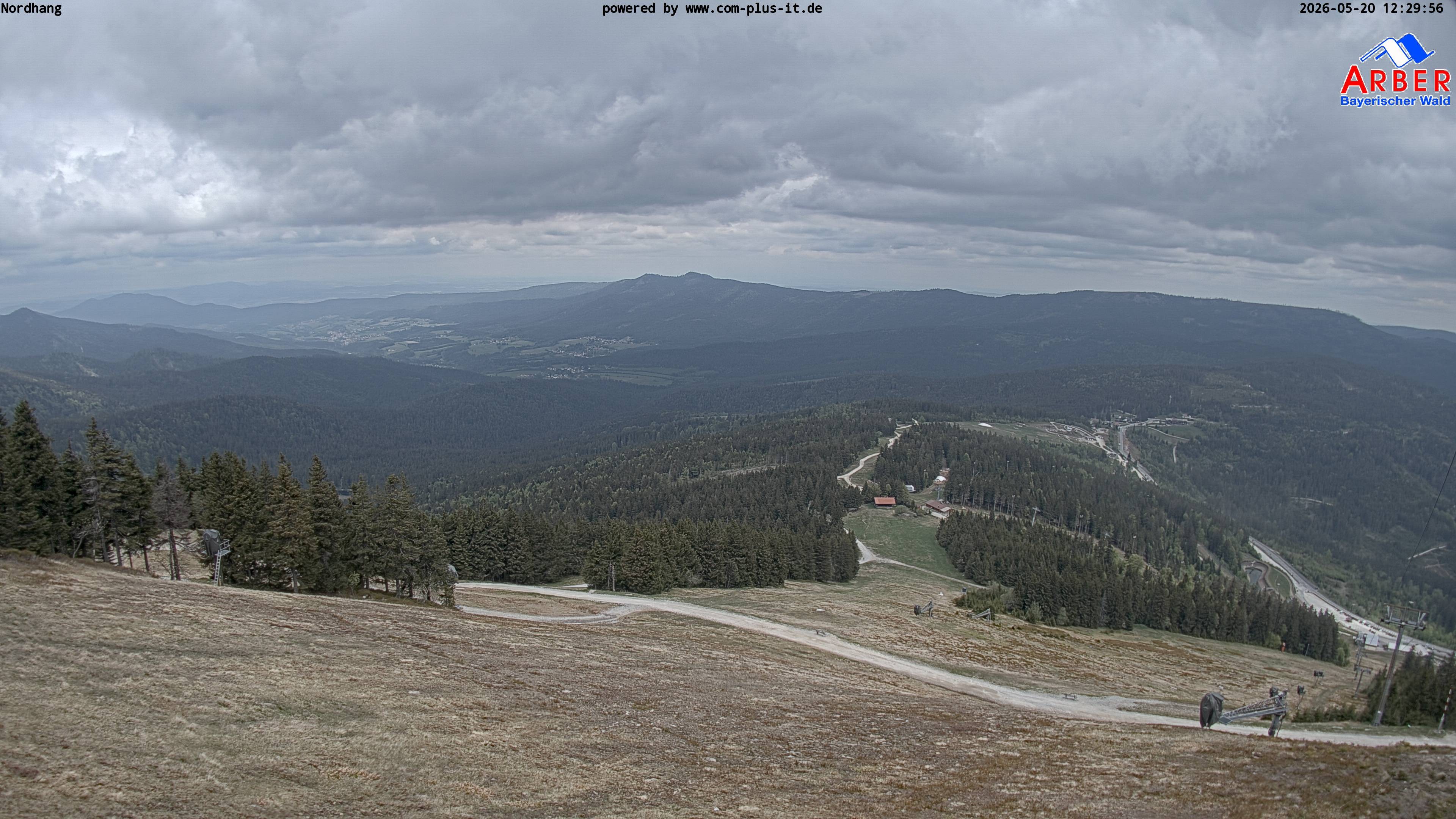 Archived image Webcam View from the Großer Arber