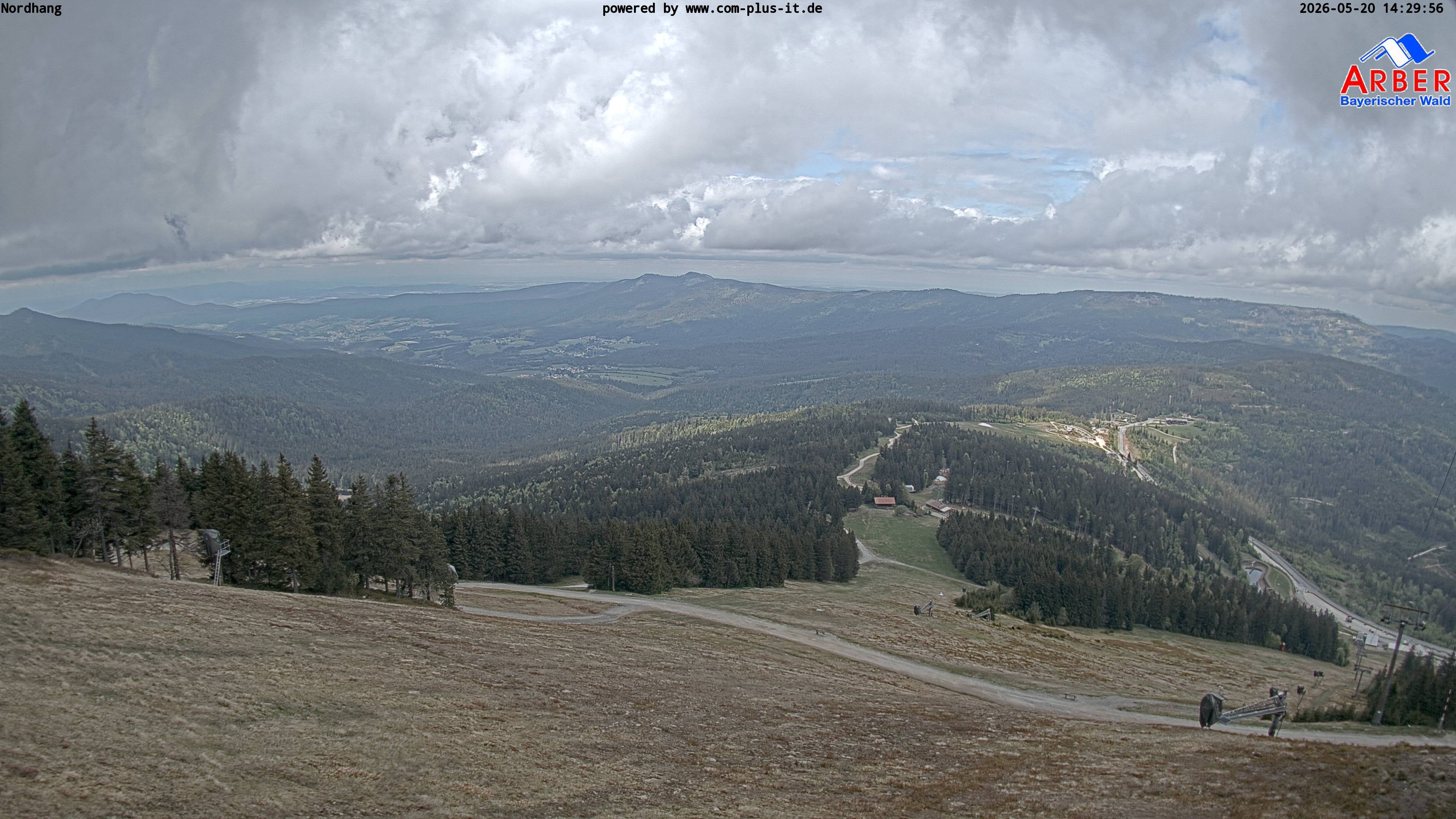 Archived image Webcam View from the Großer Arber