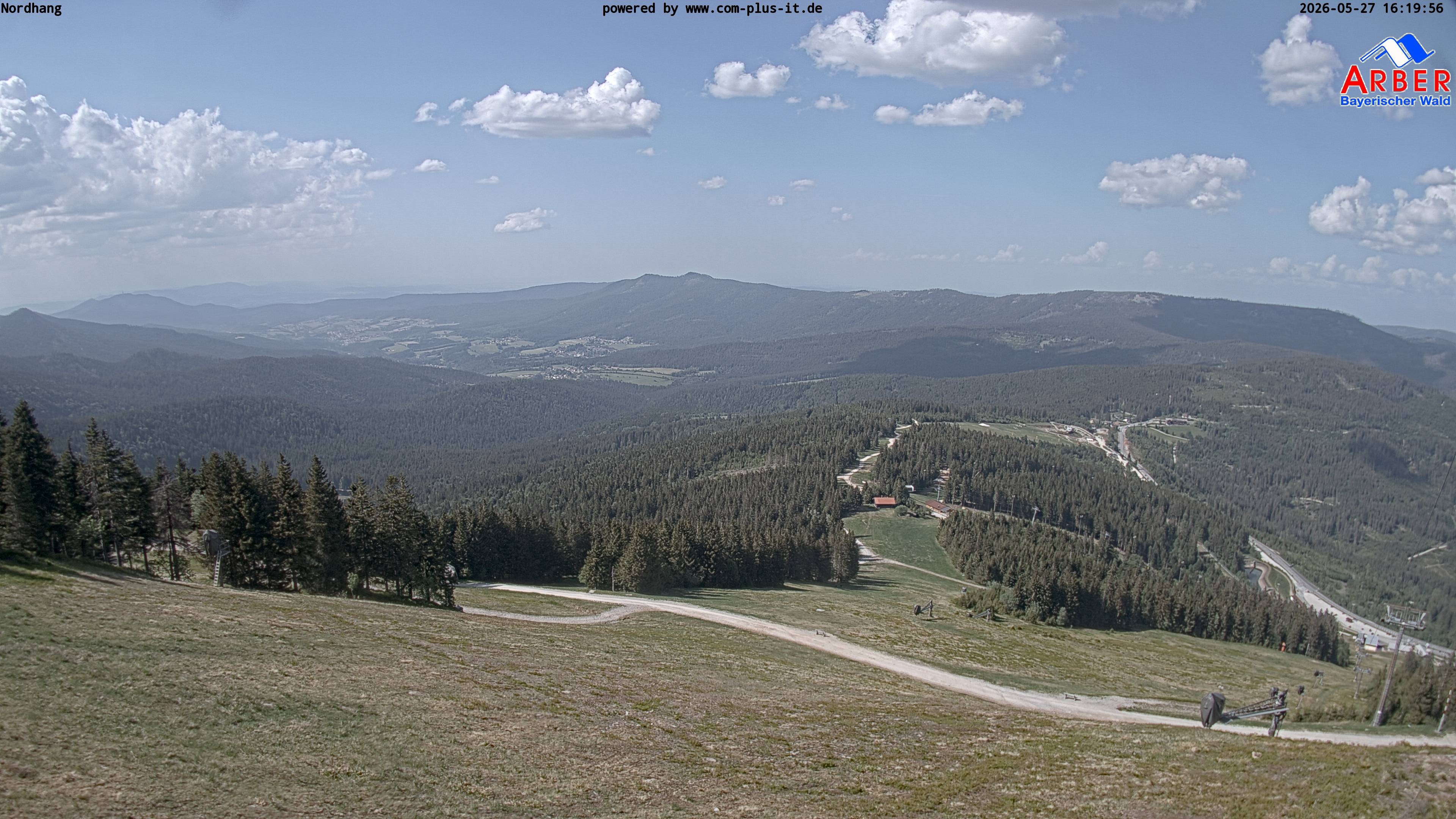 Archiv Foto Webcam Großer Arber Blick nach Nordwesten
