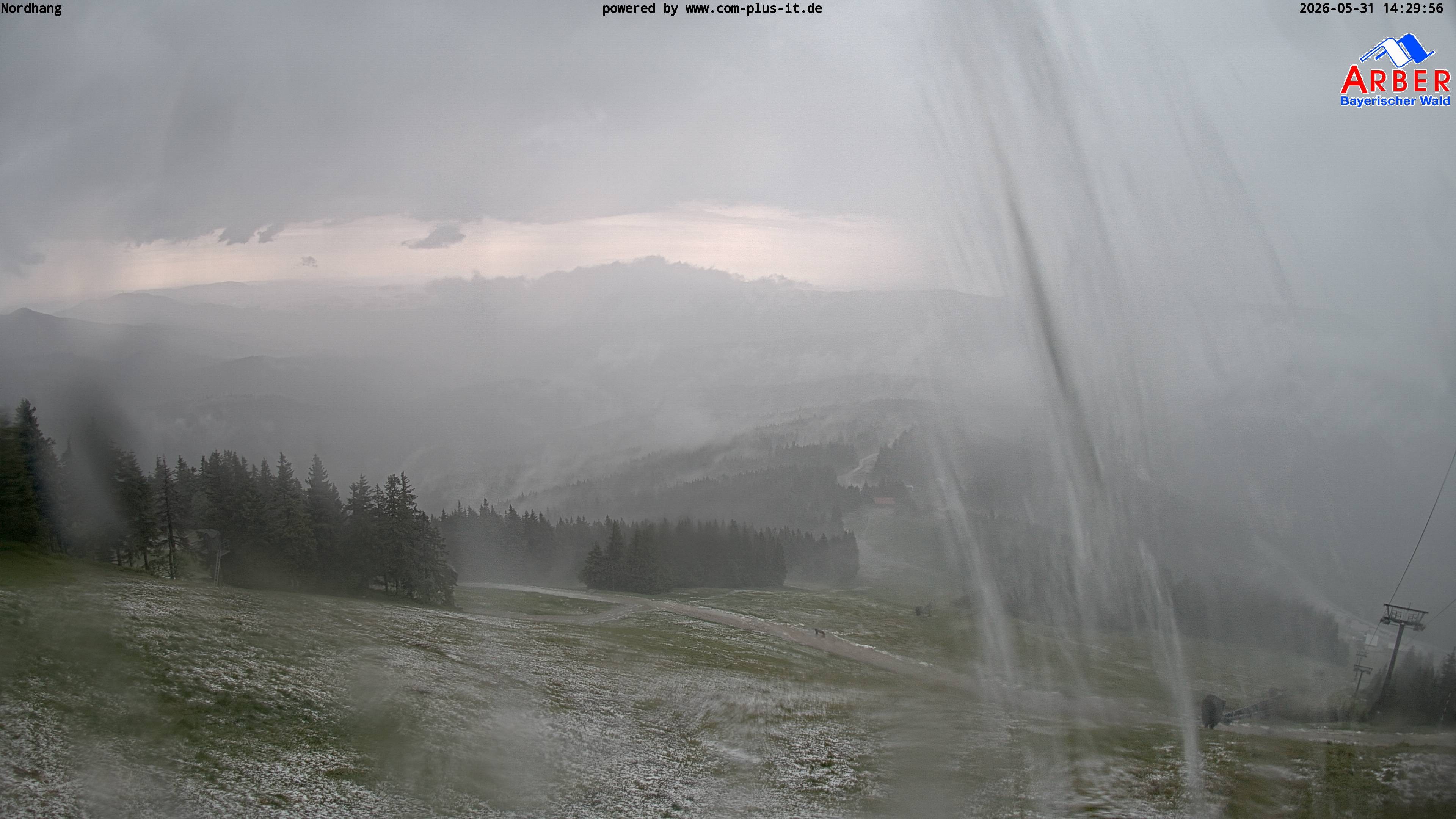 Archiv Foto Webcam Großer Arber Blick nach Nordwesten