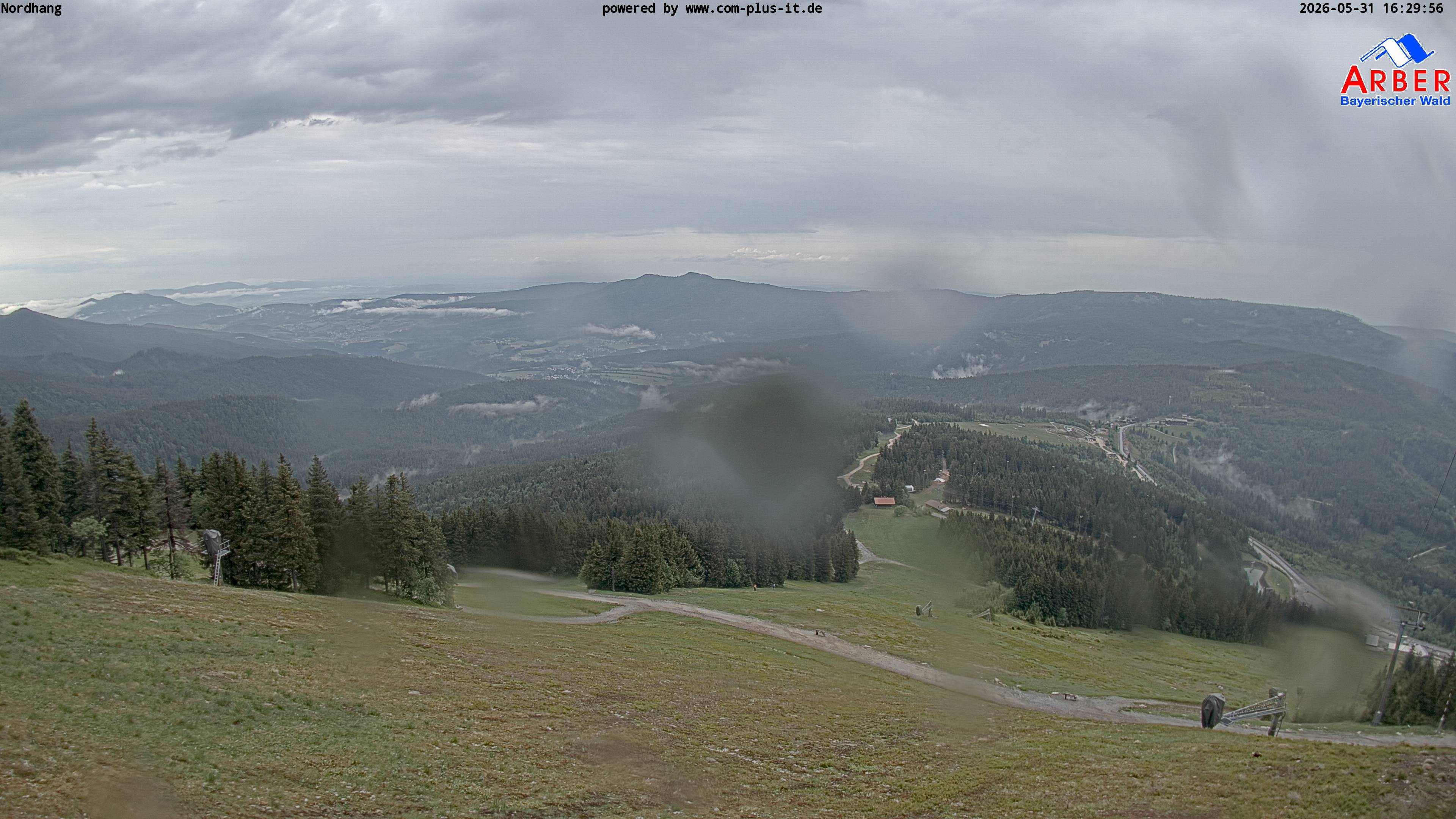 Archiv Foto Webcam Großer Arber Blick nach Nordwesten