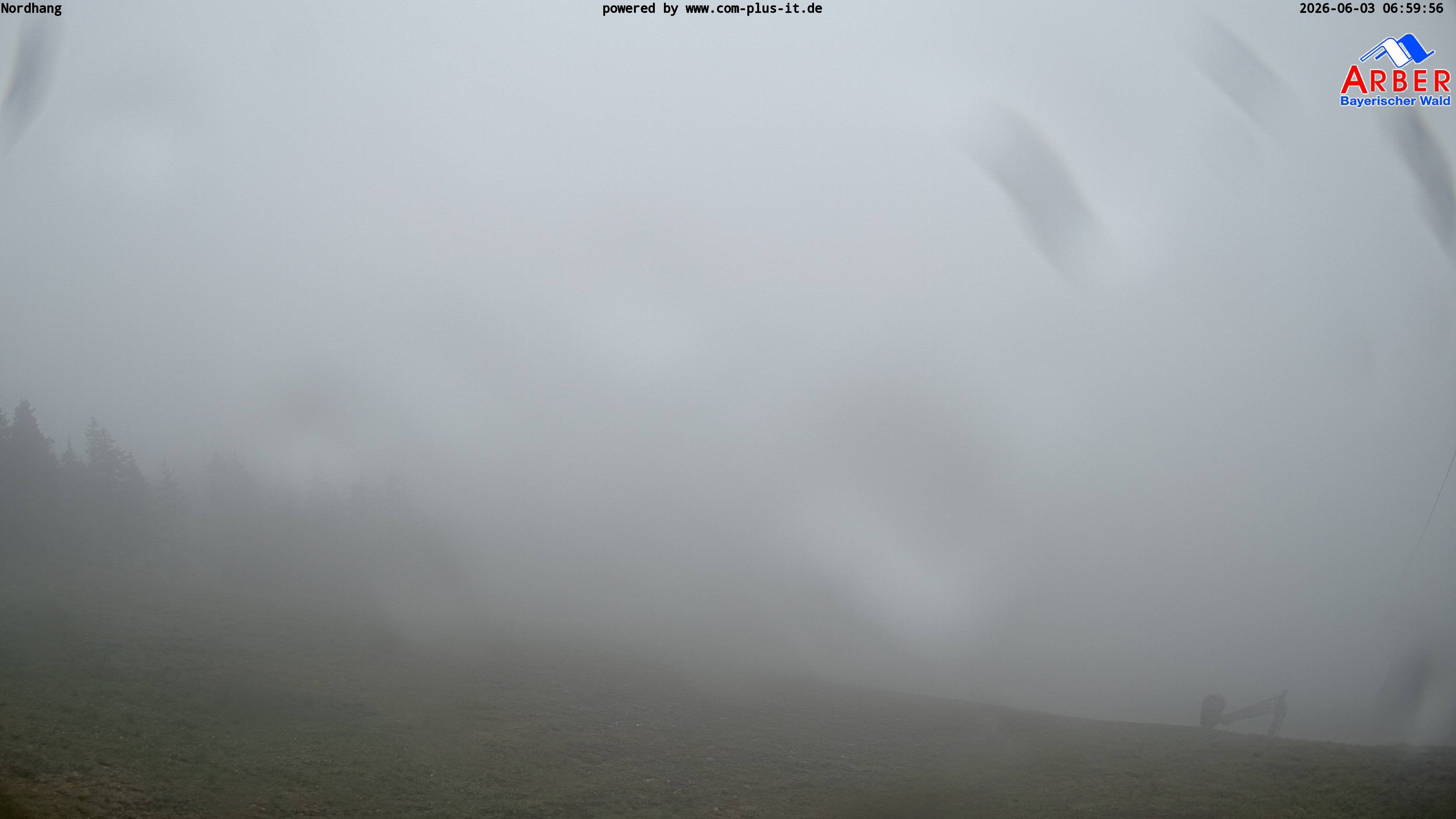 Archived image Webcam View from the Großer Arber