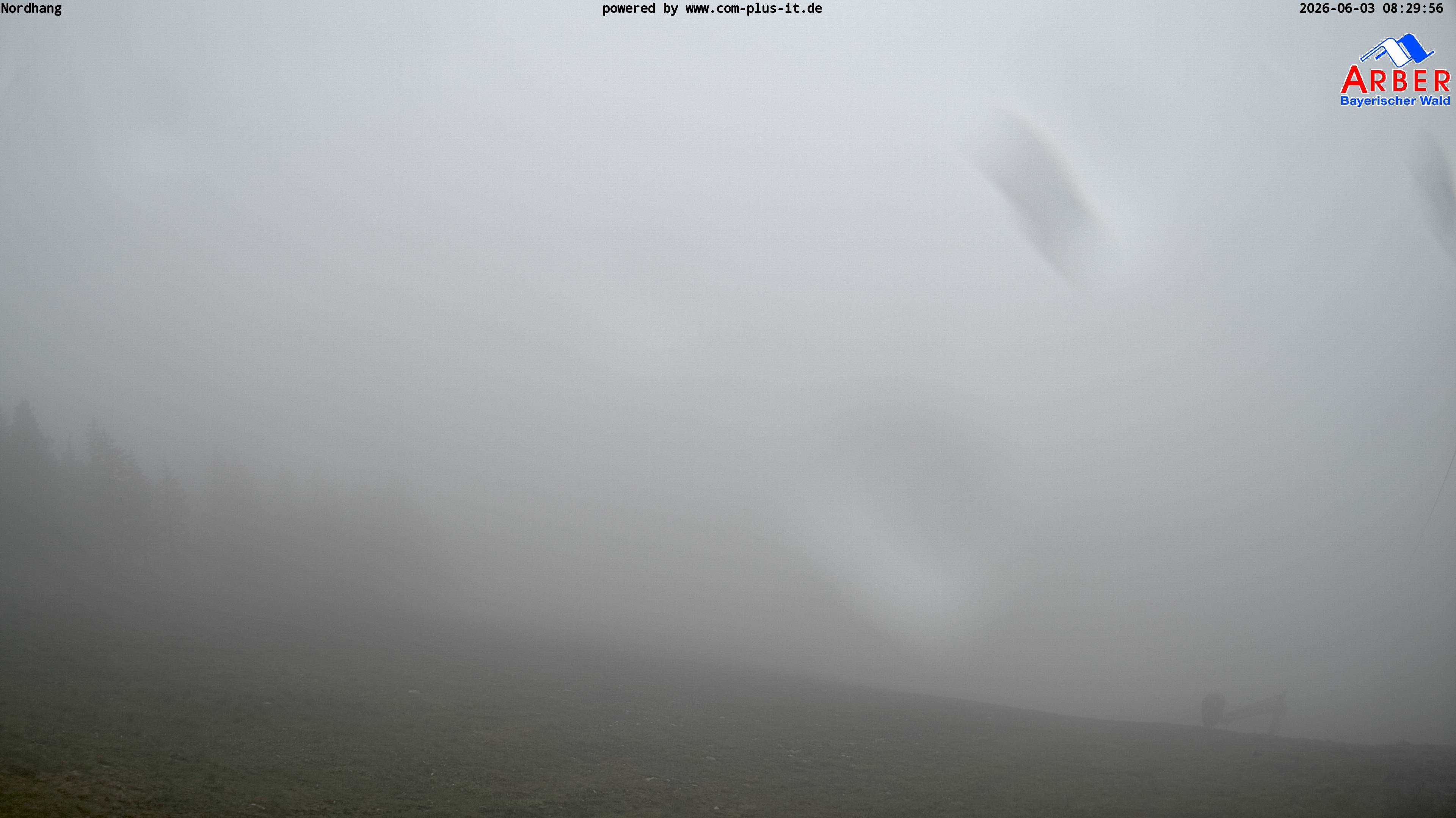 Archived image Webcam View from the Großer Arber