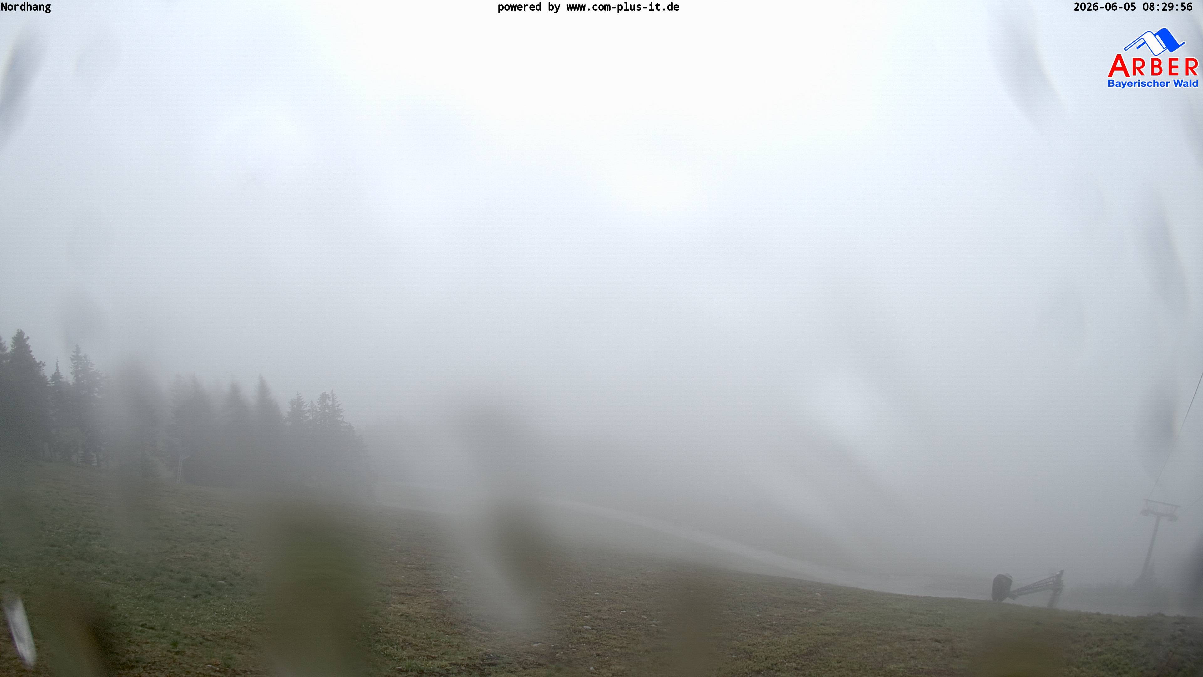 Archived image Webcam View from the Großer Arber