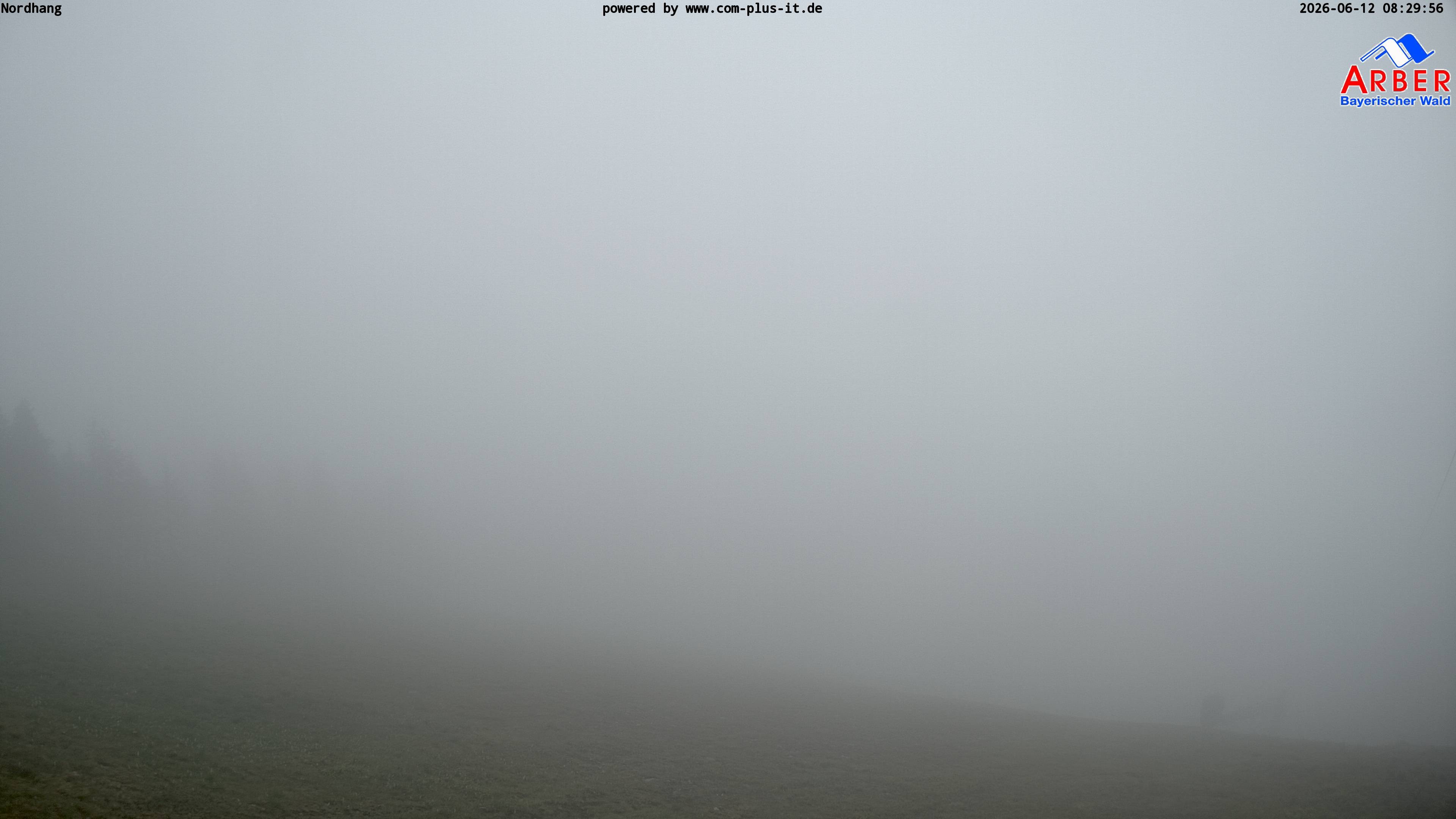 Archived image Webcam View from the Großer Arber