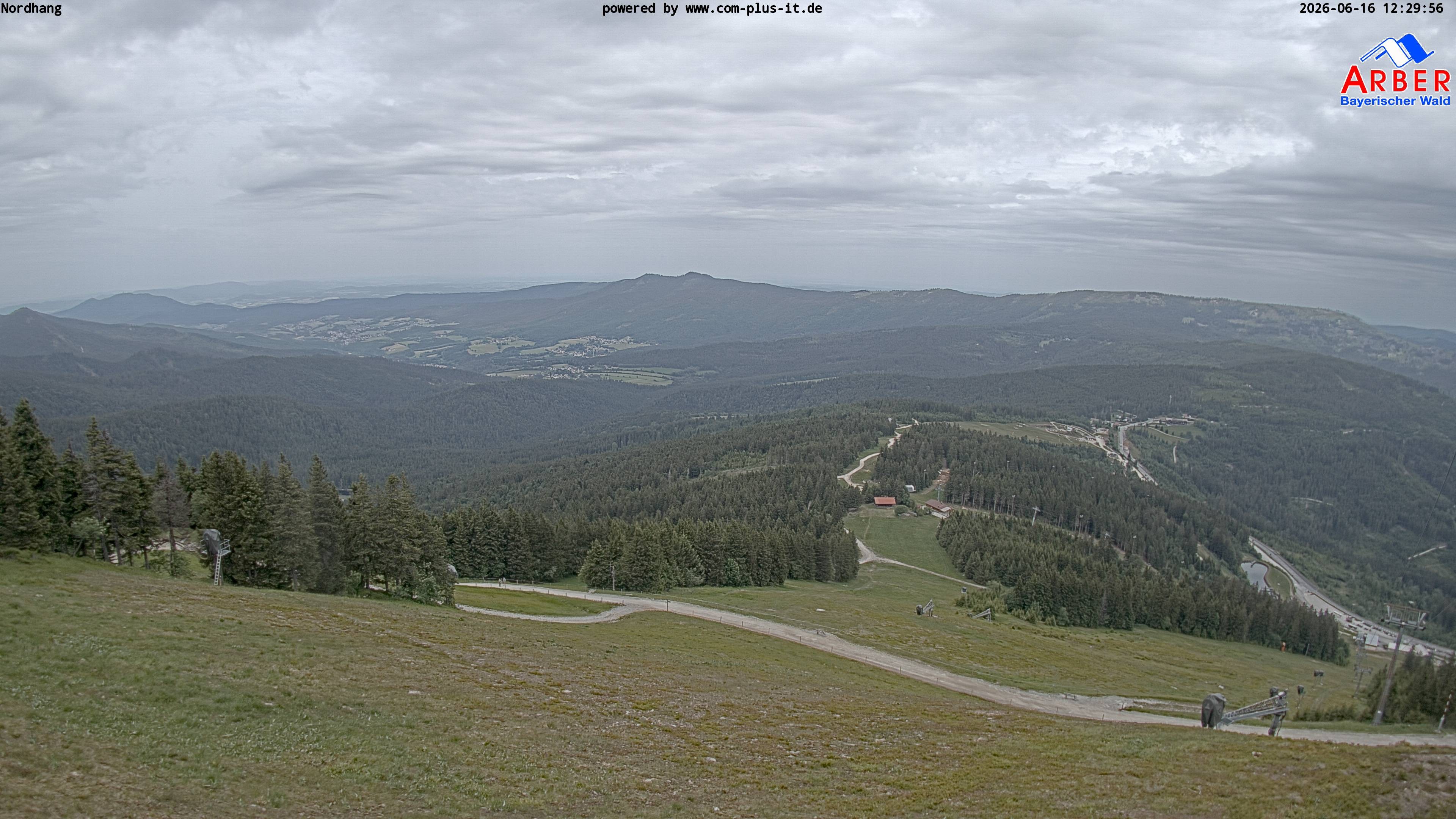 Archived image Webcam View from the Großer Arber