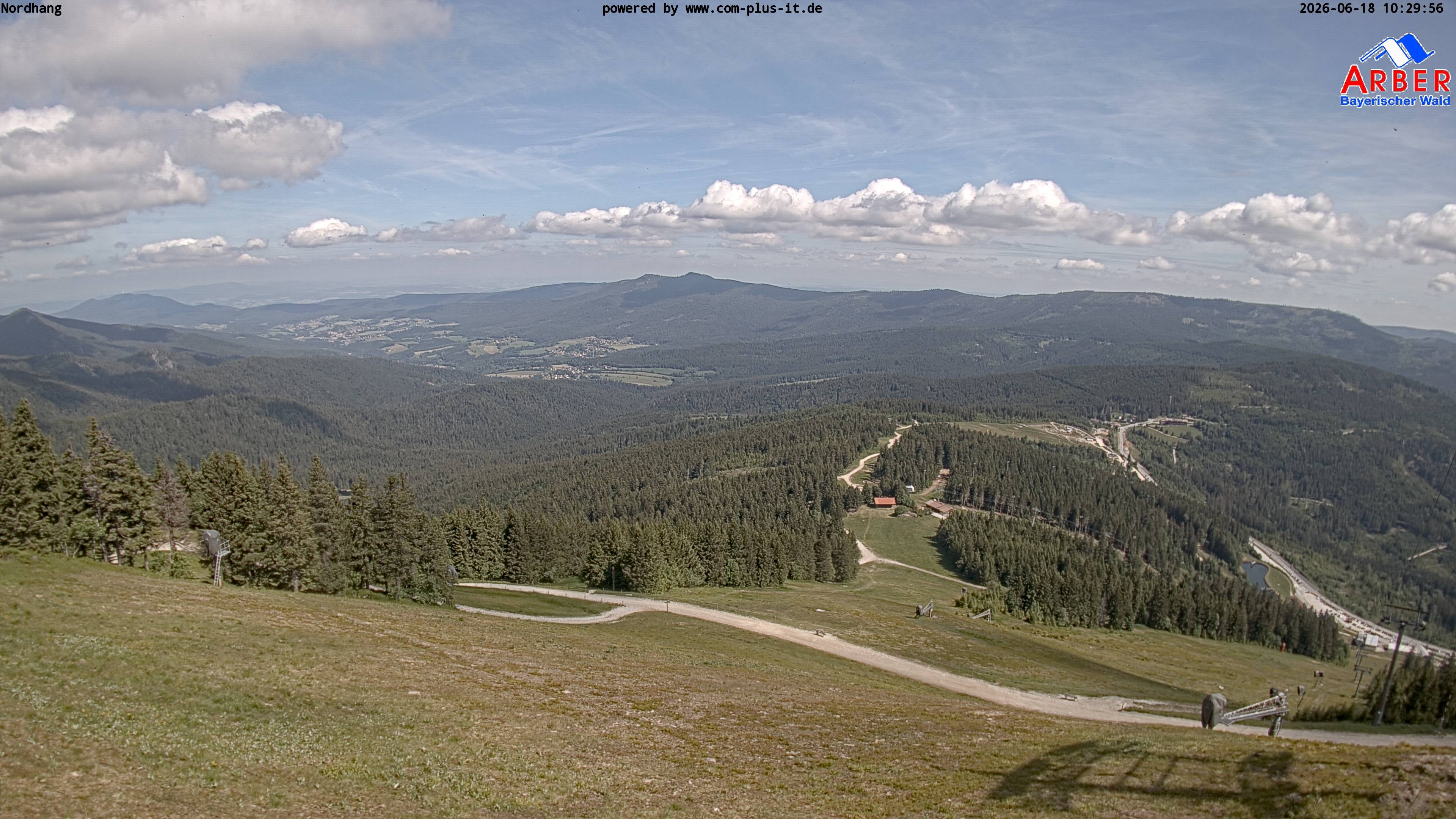 Archiv Foto Webcam Großer Arber Blick nach Nordwesten