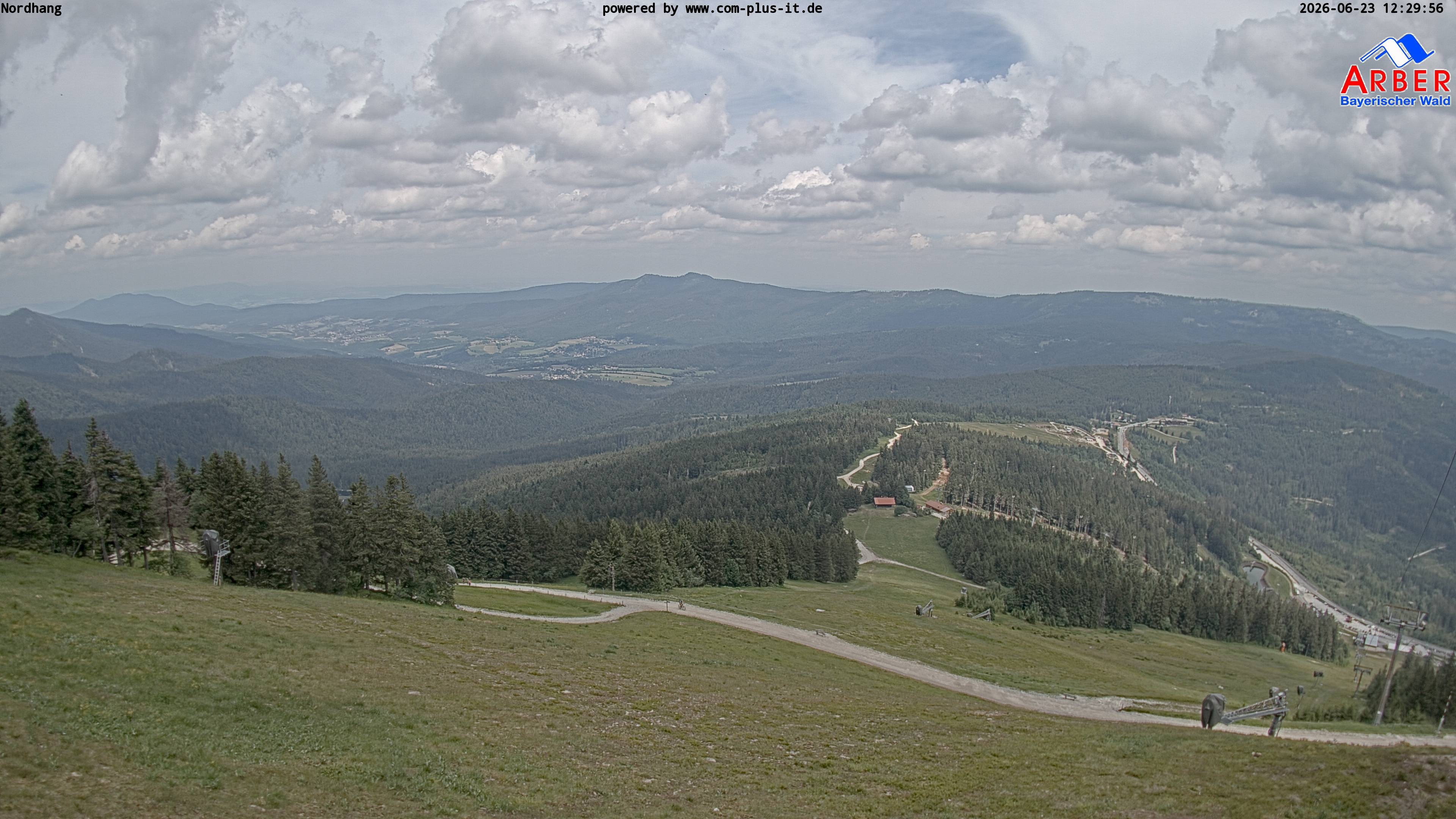 Archiv Foto Webcam Großer Arber Blick nach Nordwesten