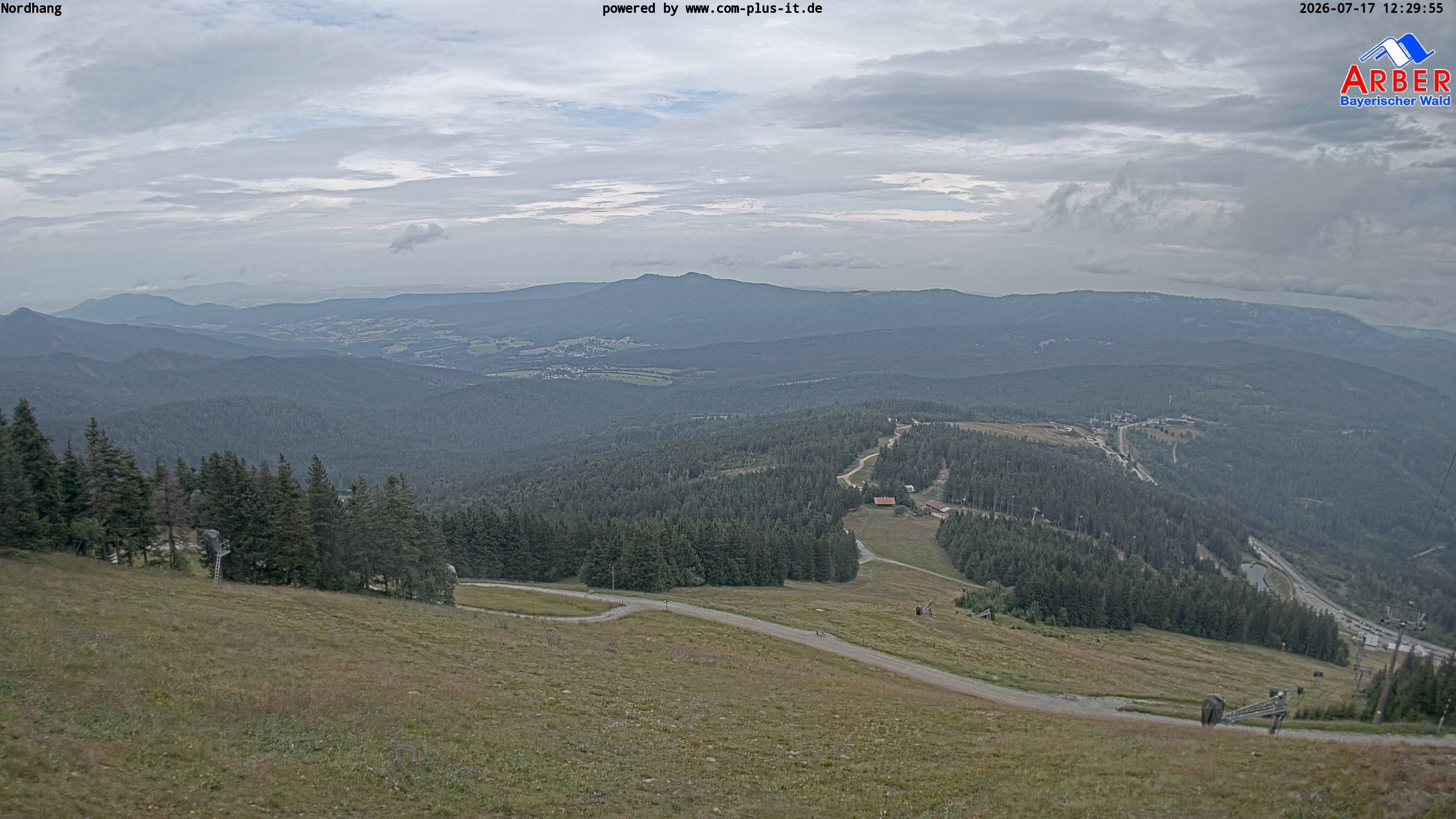 Archiv Foto Webcam Großer Arber Blick nach Nordwesten