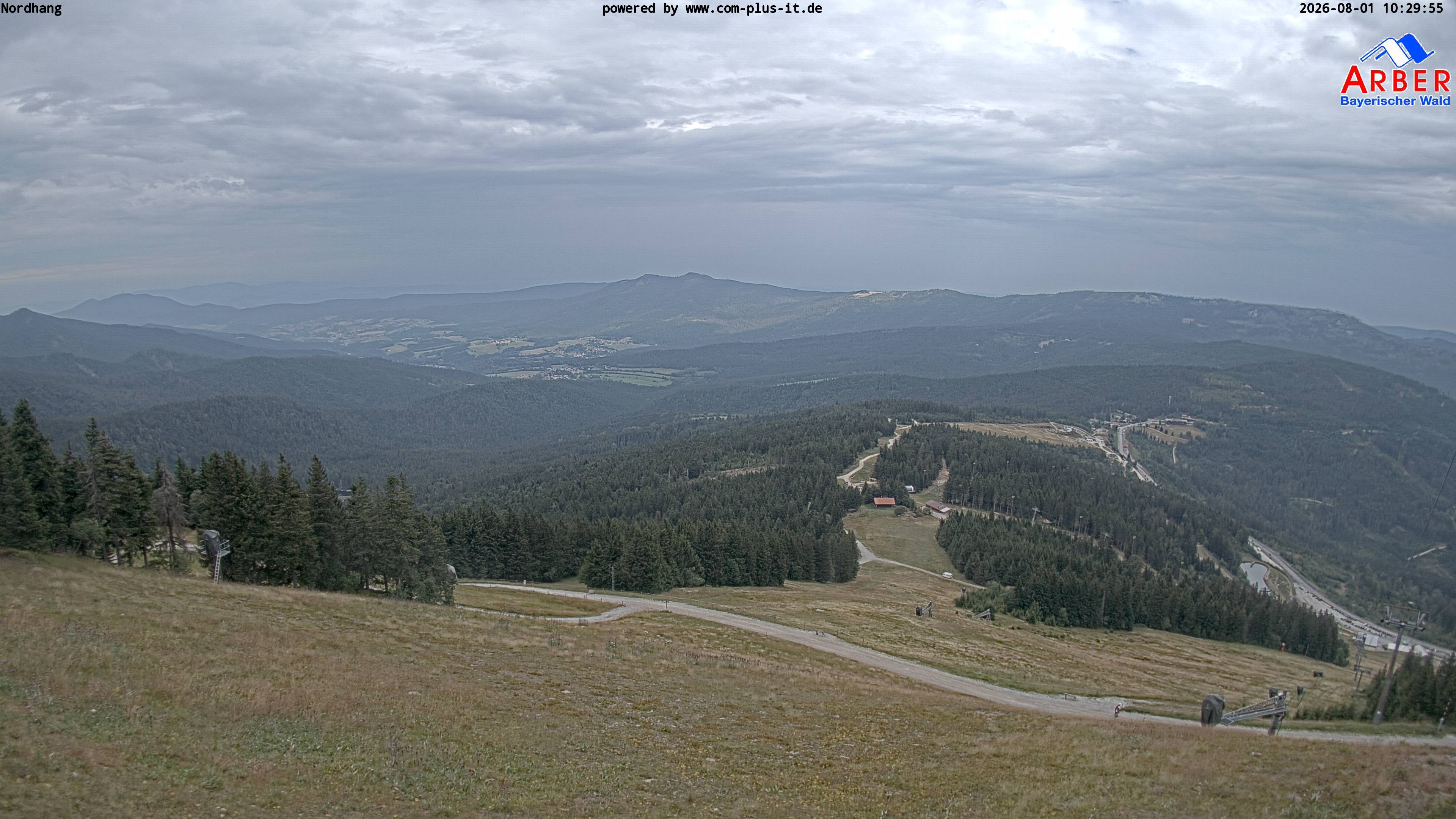 Archiv Foto Webcam Großer Arber Blick nach Nordwesten