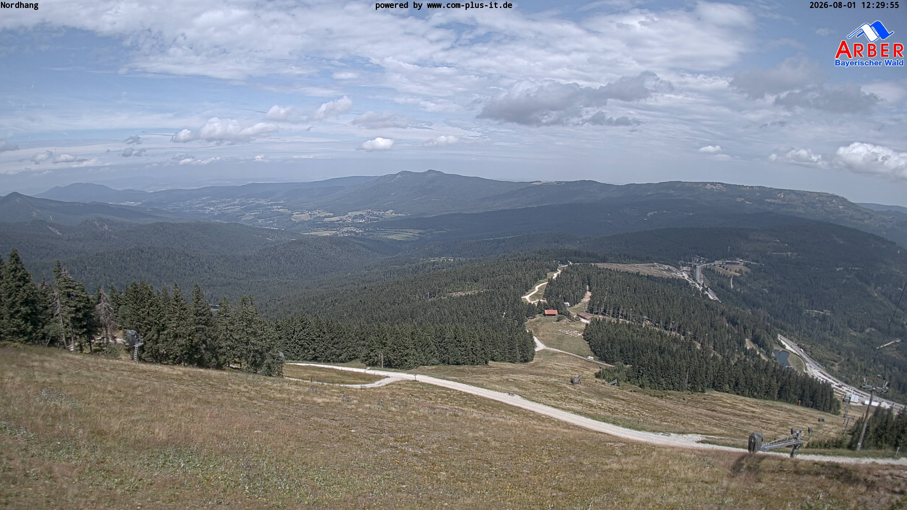 Archiv Foto Webcam Großer Arber Blick nach Nordwesten