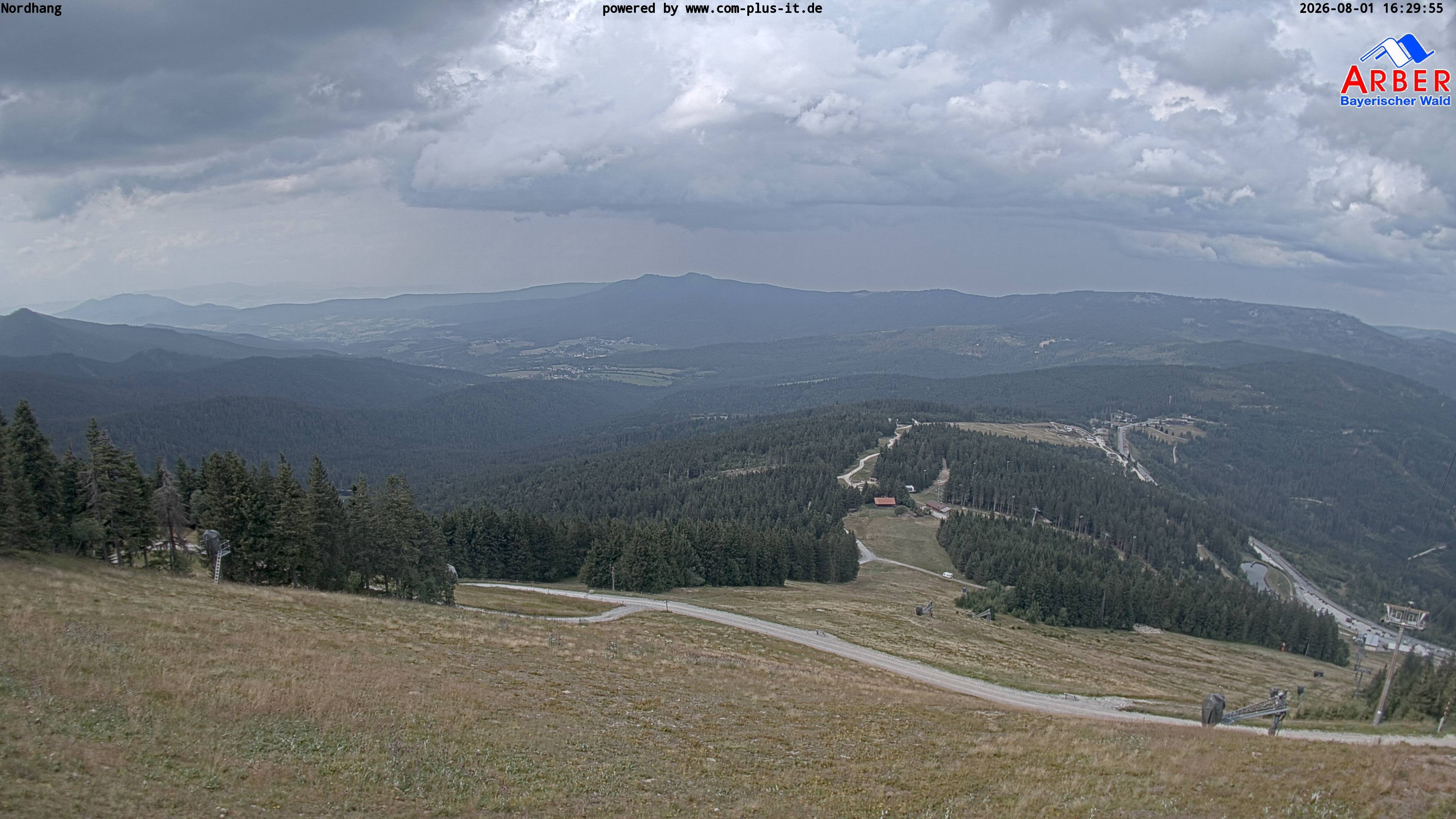 Archiv Foto Webcam Großer Arber Blick nach Nordwesten