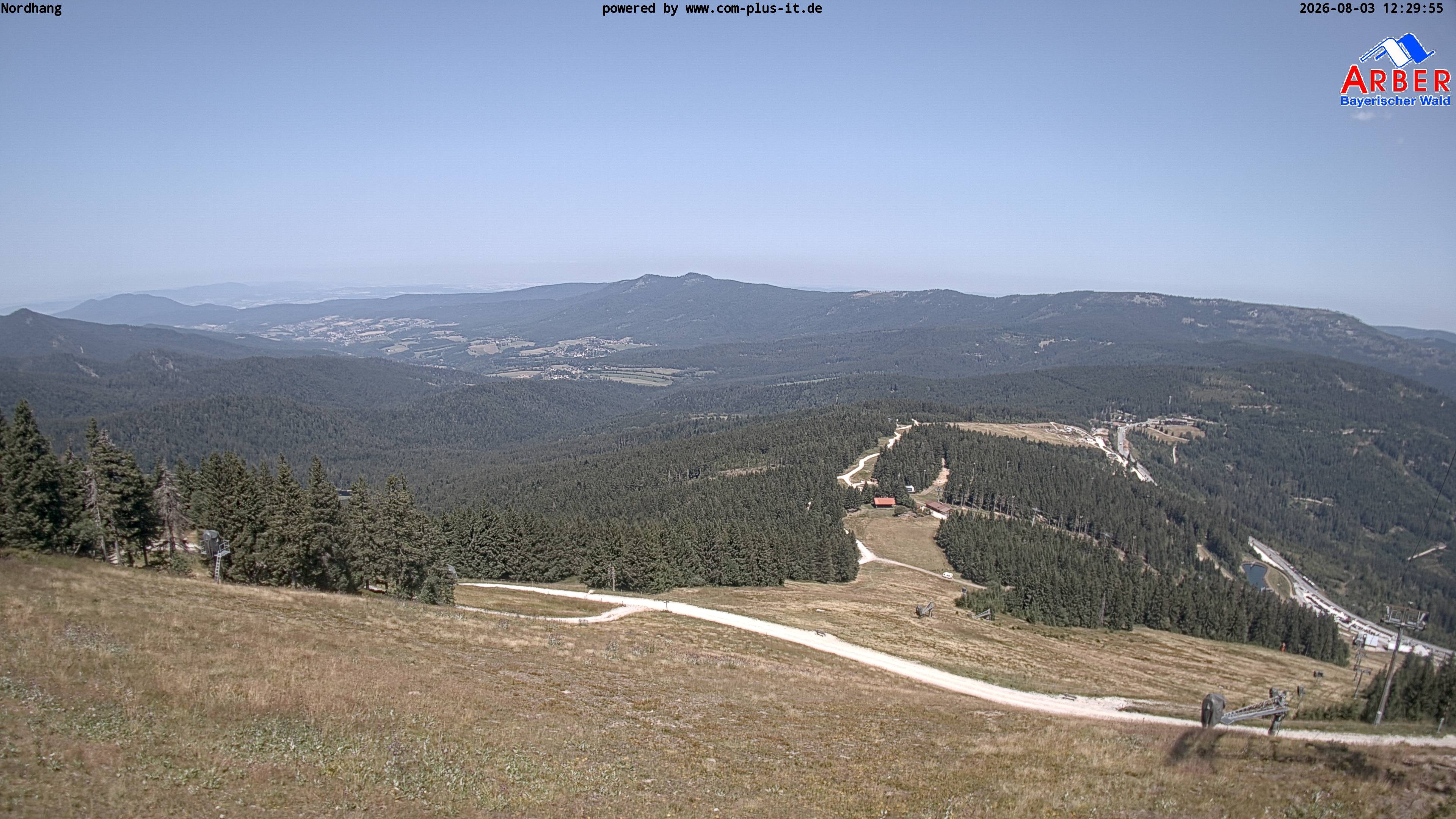 Archived image Webcam View from the Großer Arber
