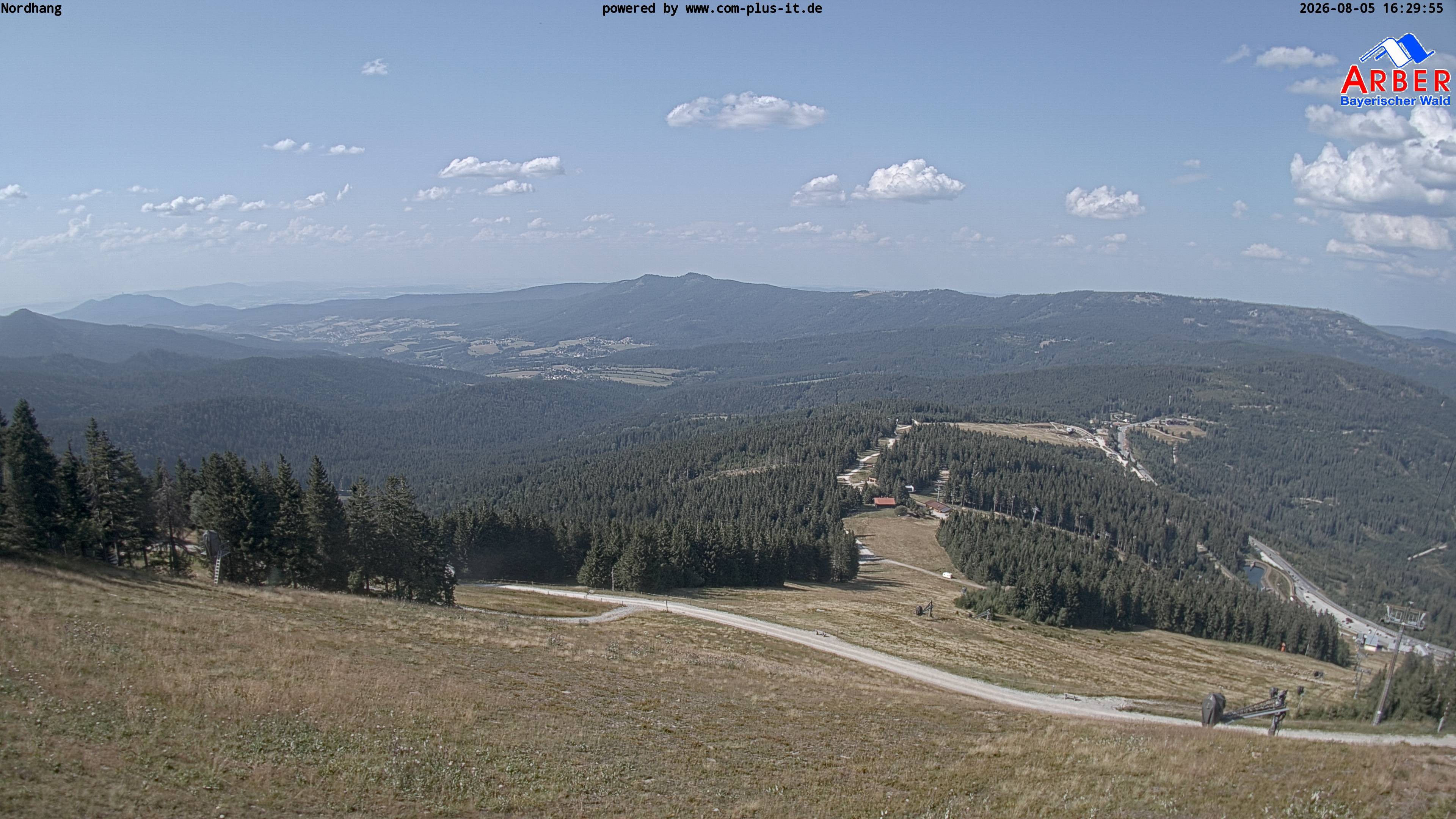 Archiv Foto Webcam Großer Arber Blick nach Nordwesten
