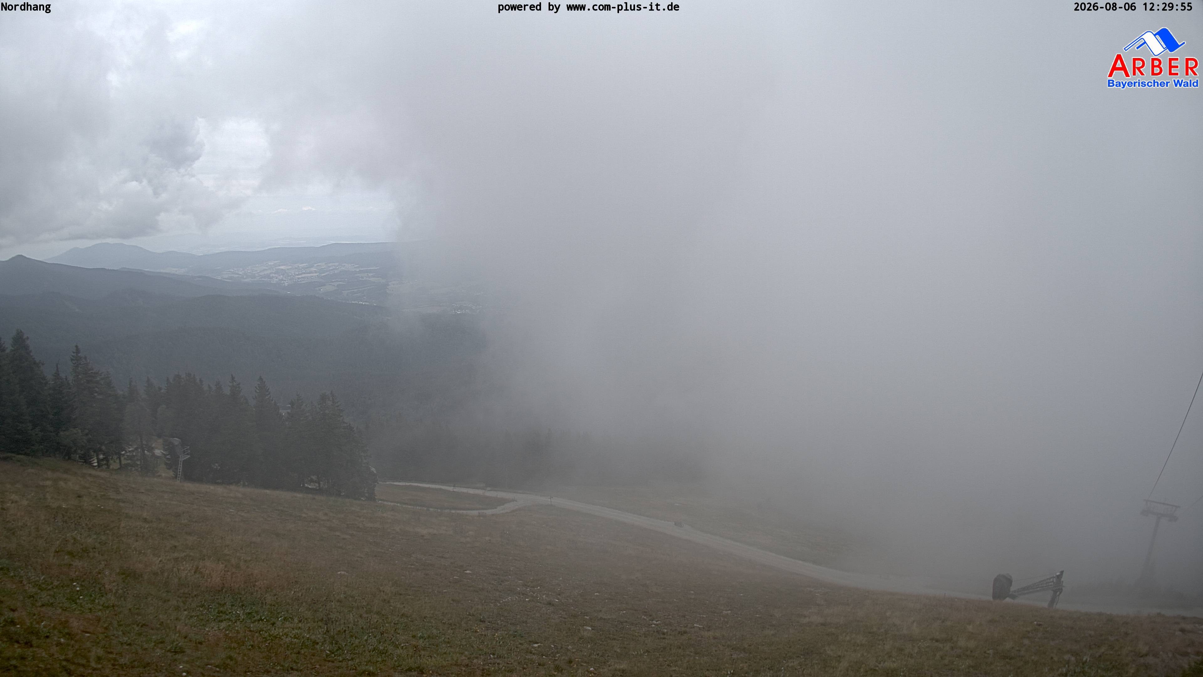 Archiv Foto Webcam Großer Arber Blick nach Nordwesten