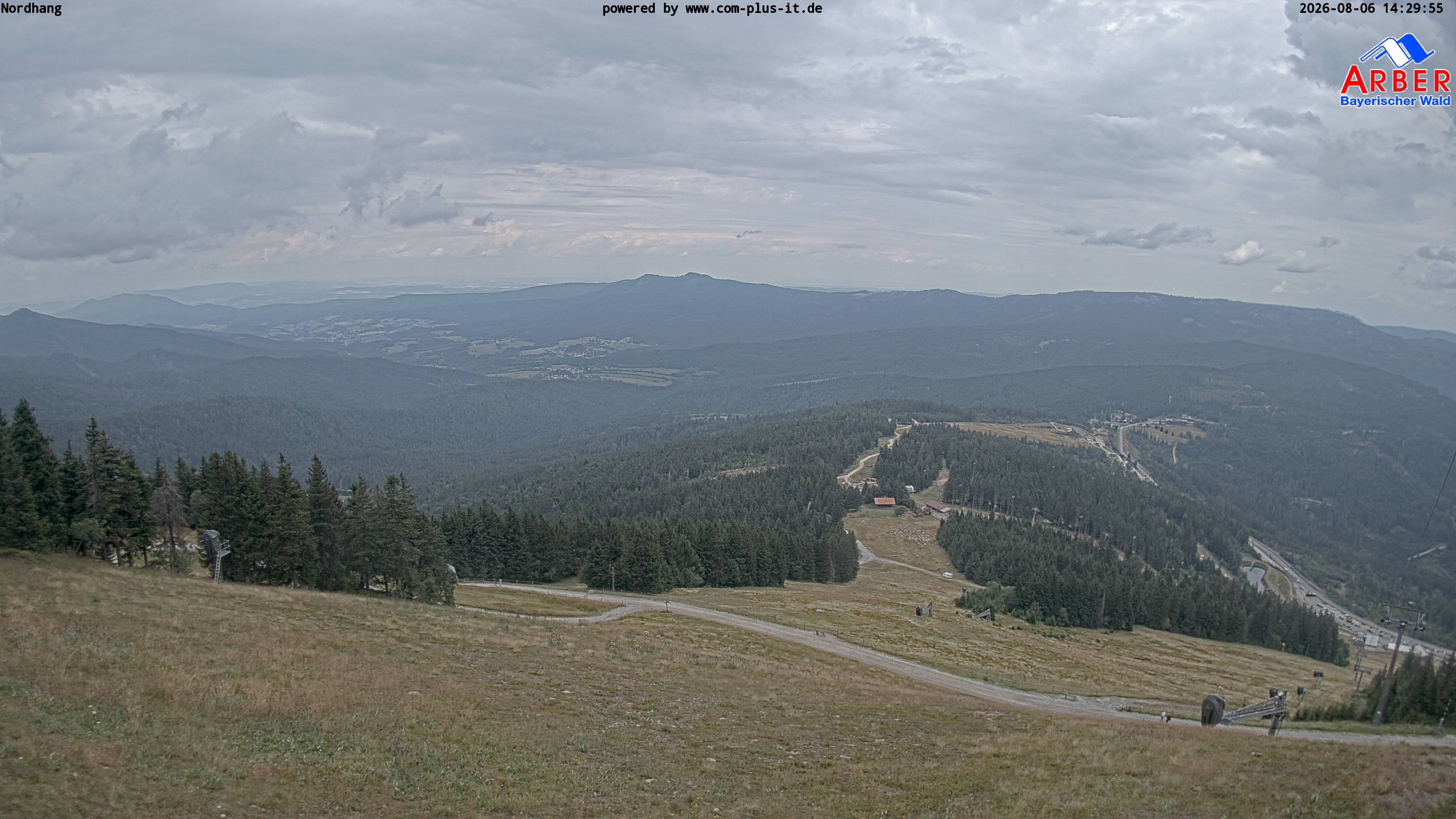 Archived image Webcam View from the Großer Arber