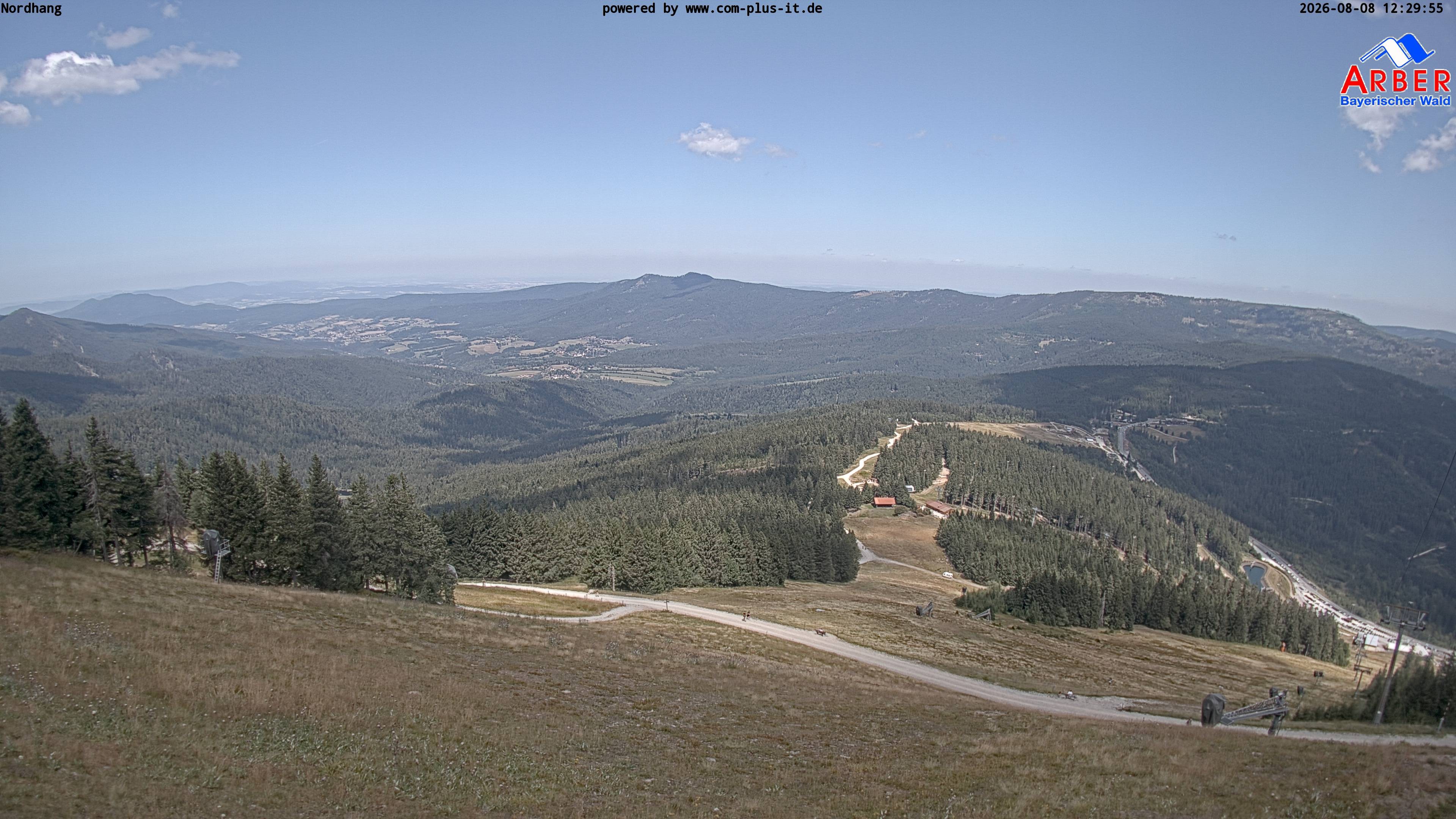 Archived image Webcam View from the Großer Arber