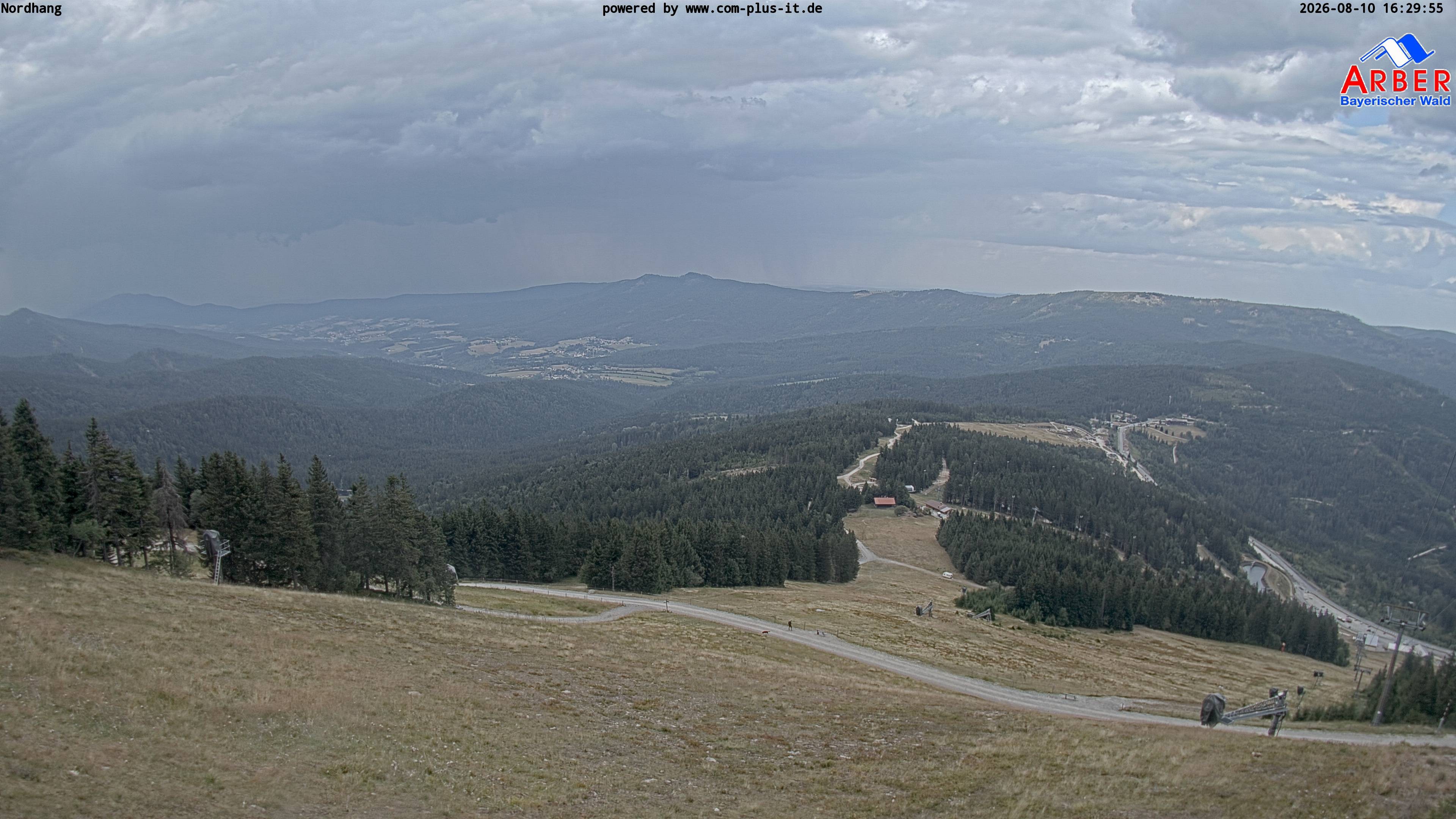 Archiv Foto Webcam Großer Arber Blick nach Nordwesten