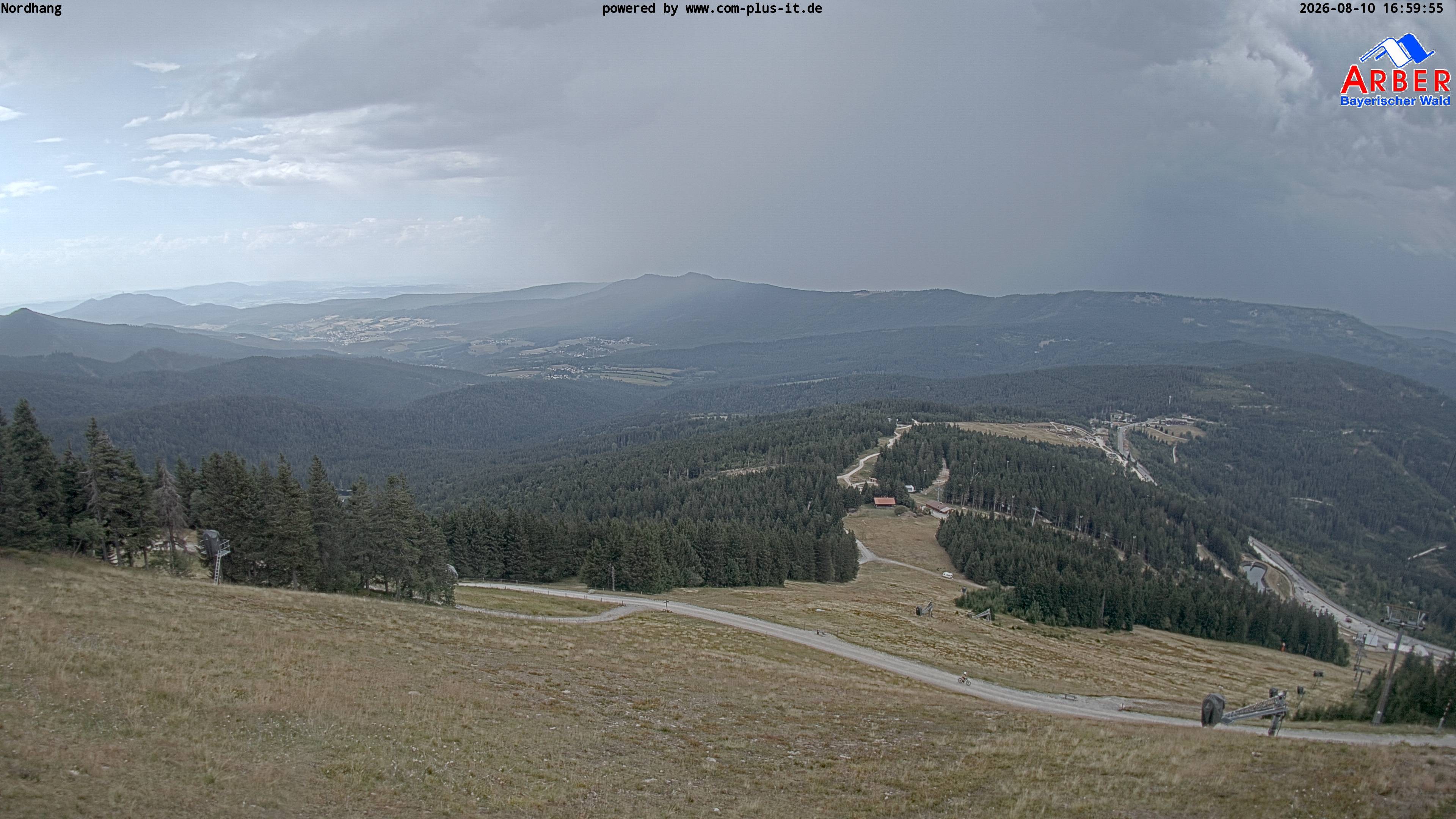 Archiv Foto Webcam Großer Arber Blick nach Nordwesten