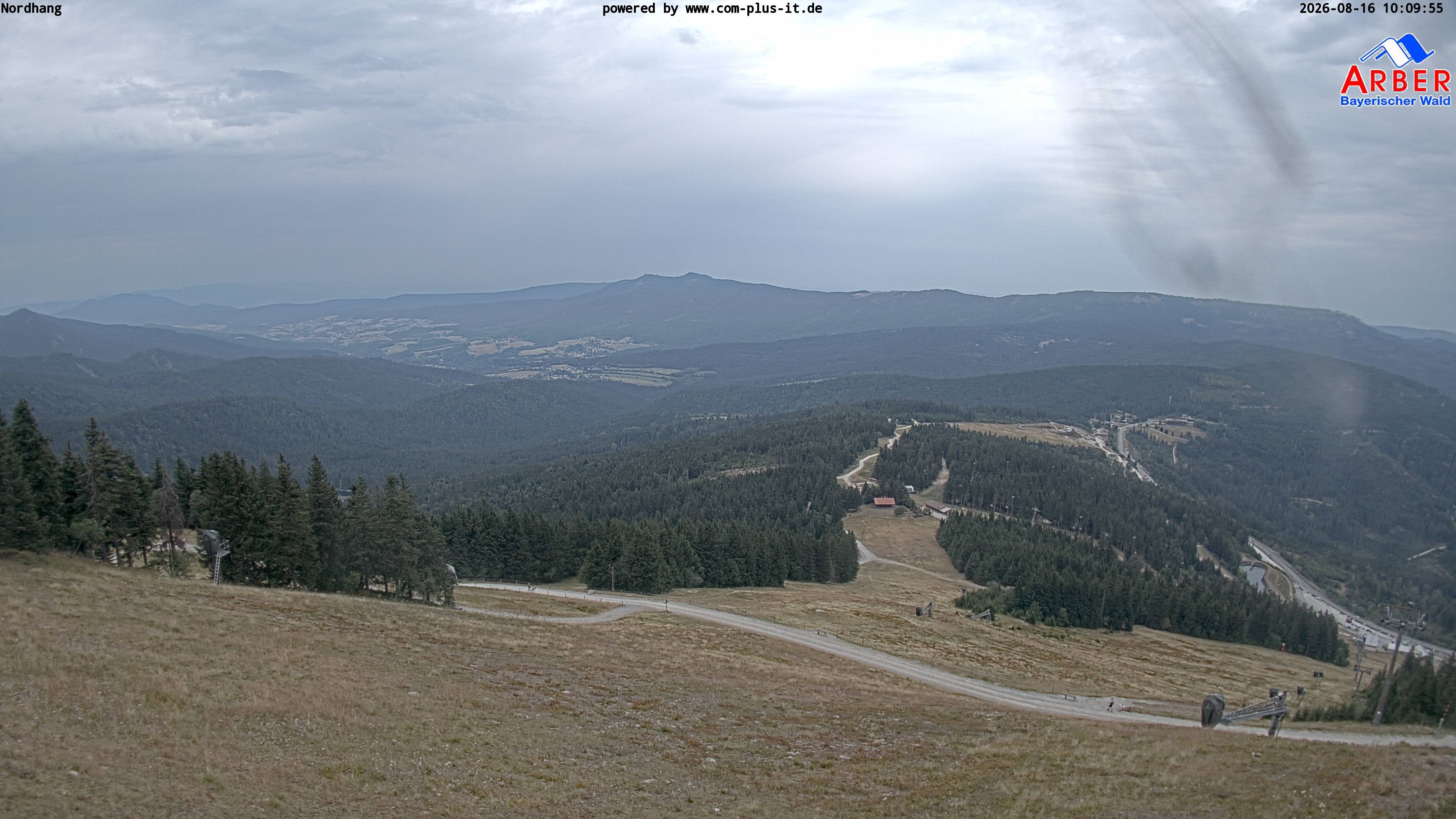 Archiv Foto Webcam Großer Arber Blick nach Nordwesten