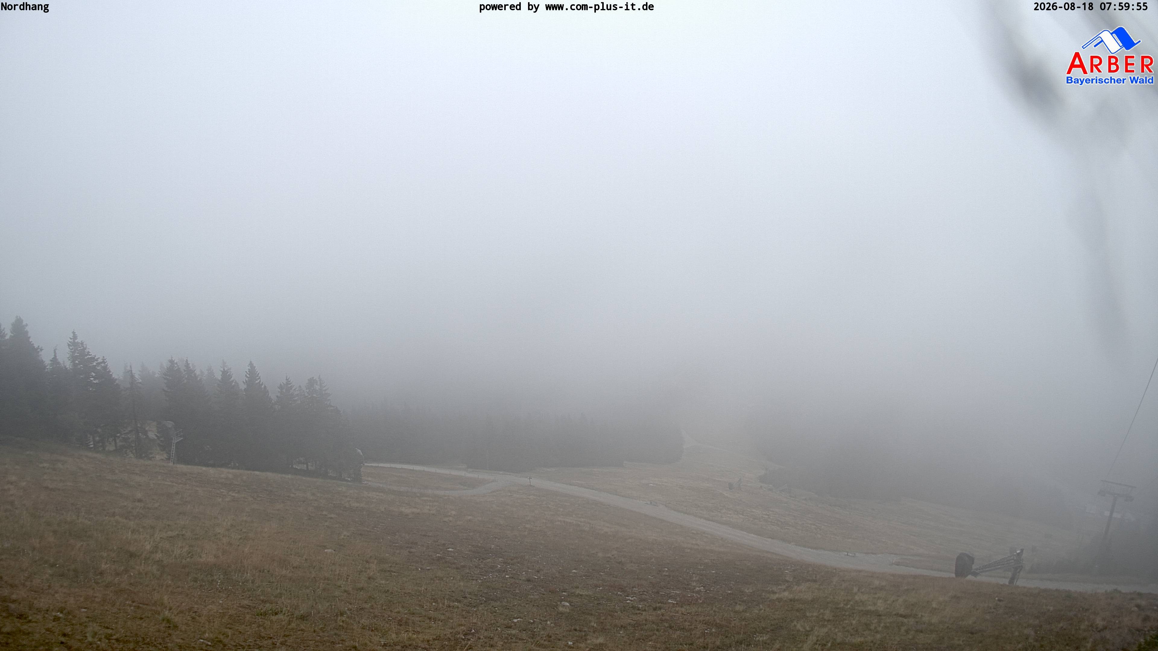 Archiv Foto Webcam Großer Arber Blick nach Nordwesten