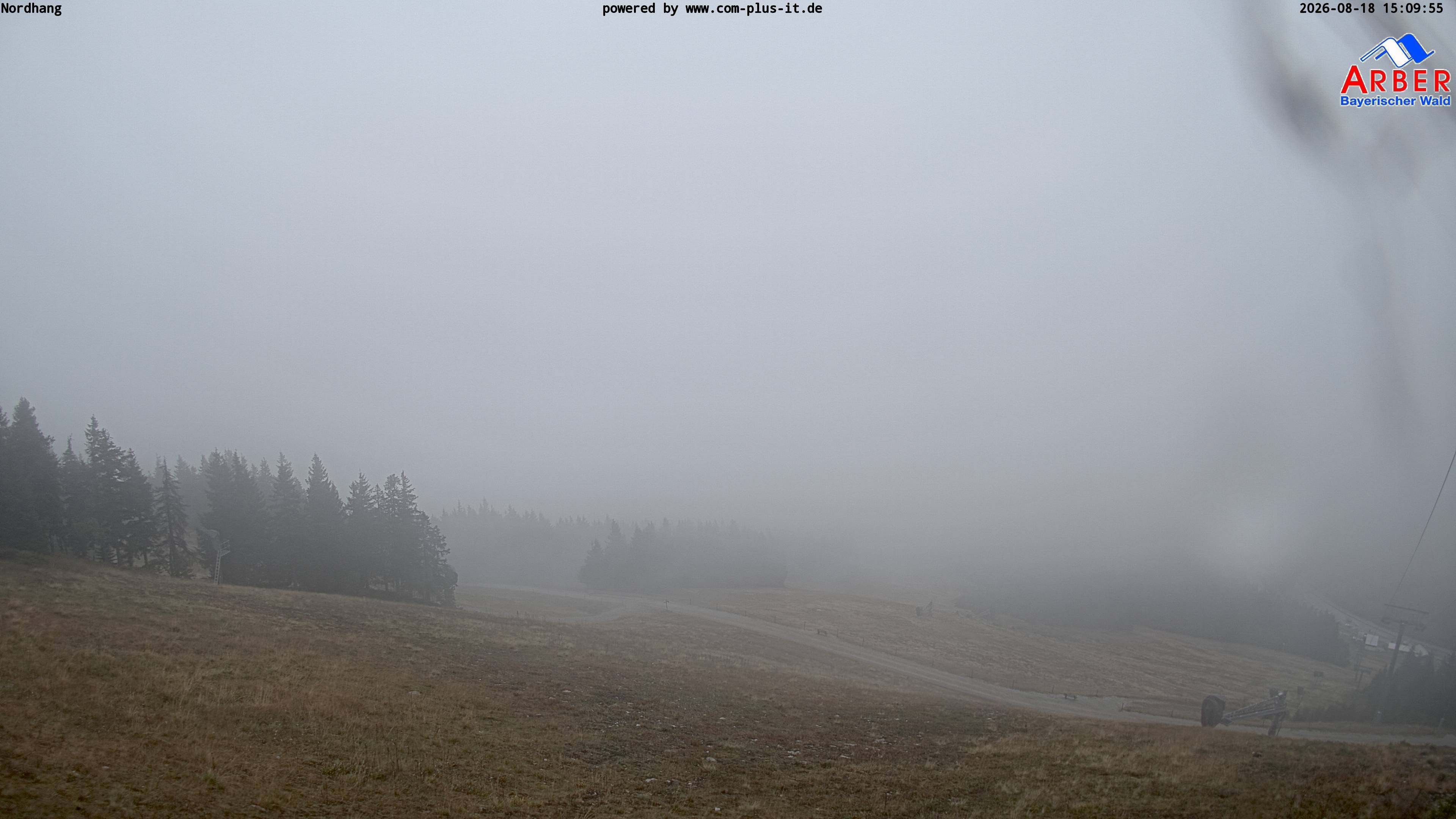 Archiv Foto Webcam Großer Arber Blick nach Nordwesten
