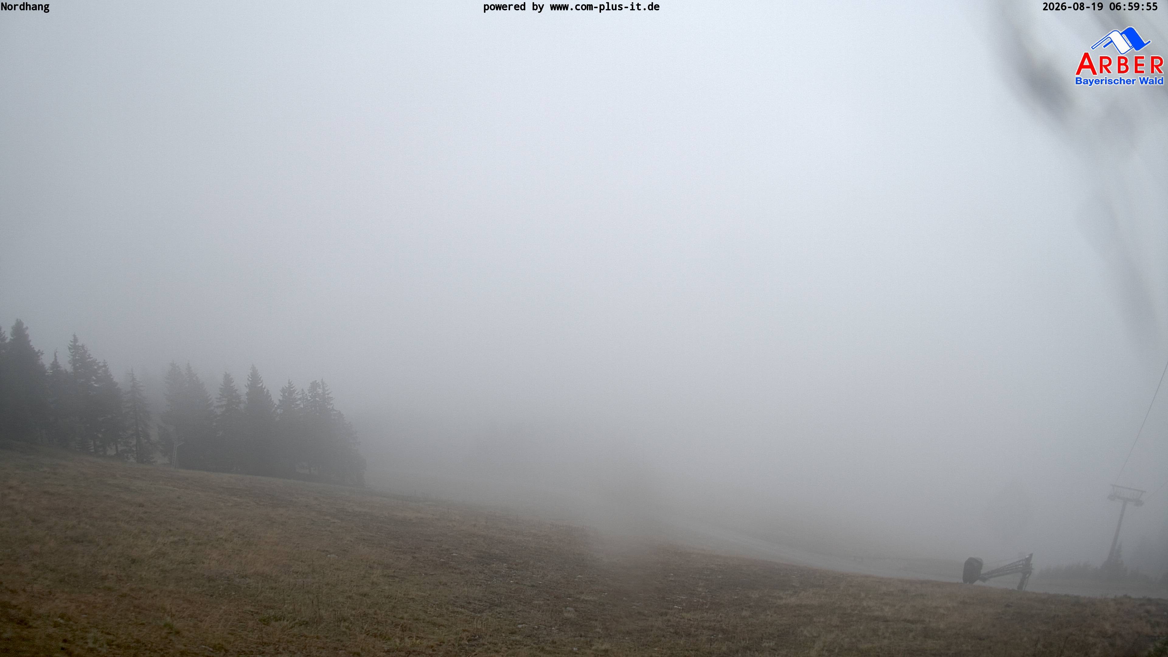 Archiv Foto Webcam Großer Arber Blick nach Nordwesten