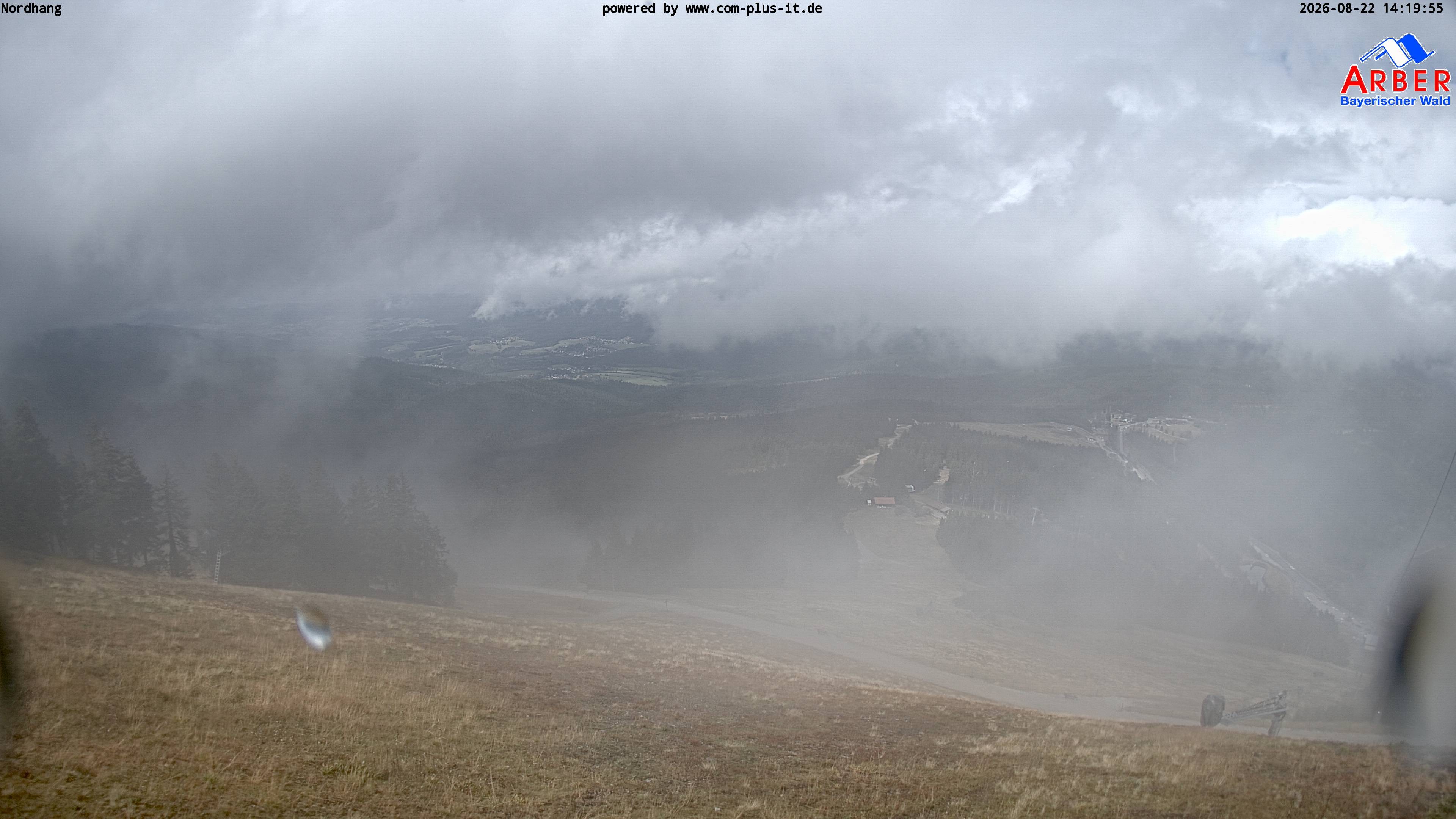 Archiv Foto Webcam Großer Arber Blick nach Nordwesten