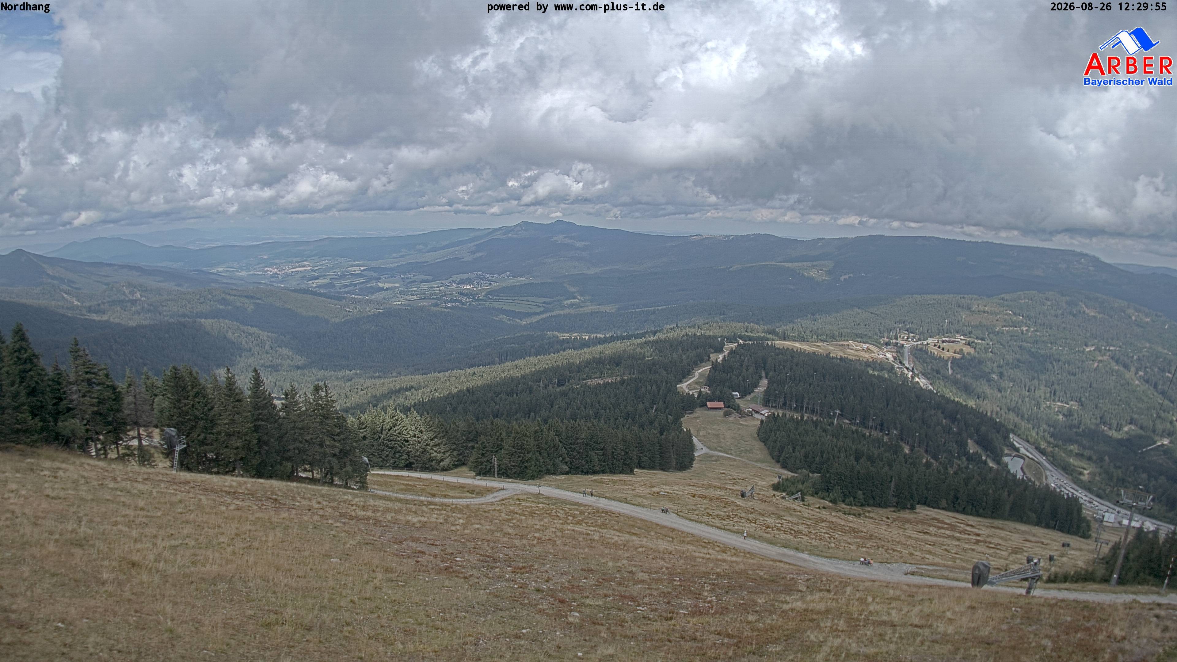 Archiv Foto Webcam Großer Arber Blick nach Nordwesten