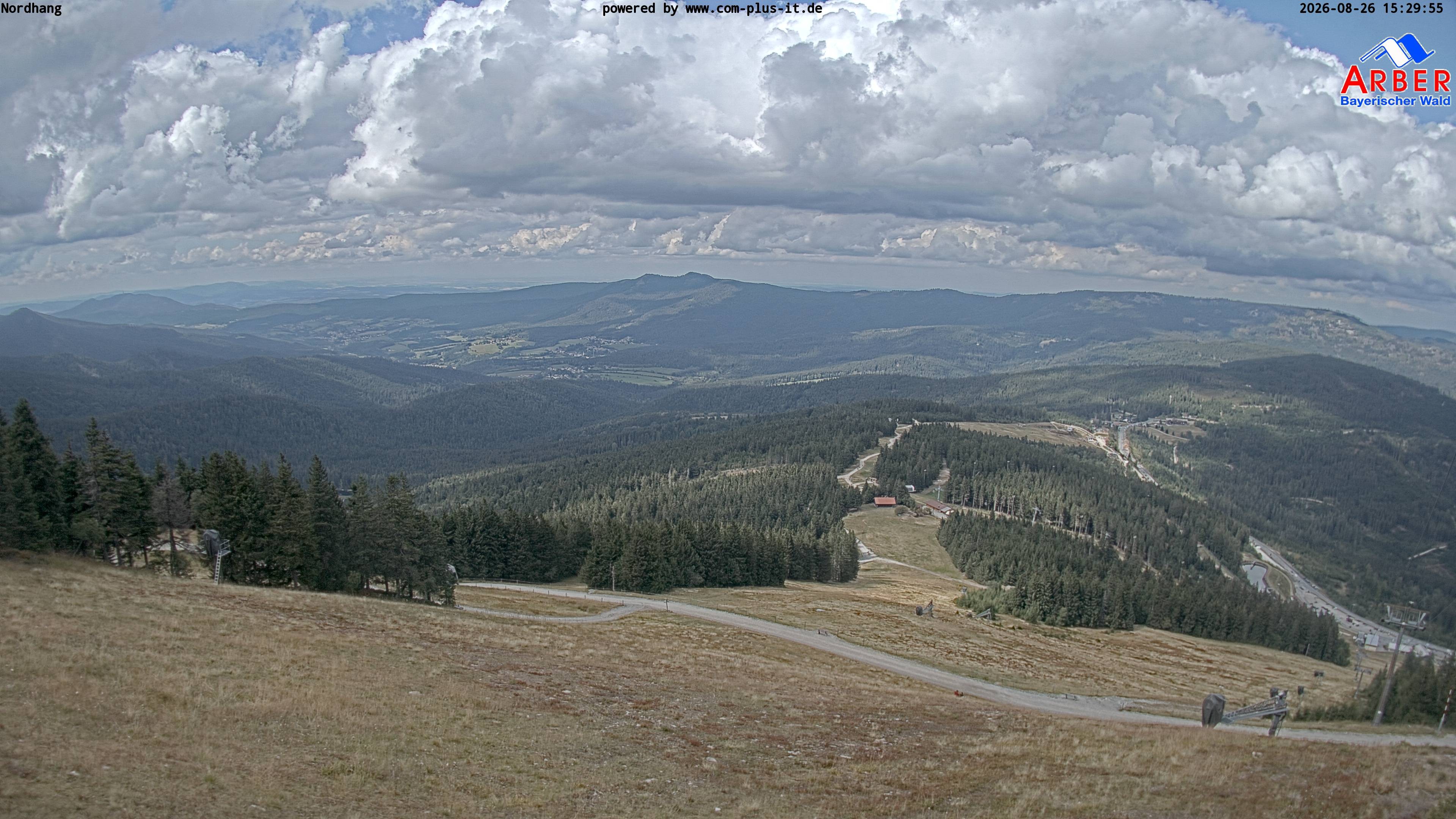 Archiv Foto Webcam Großer Arber Blick nach Nordwesten