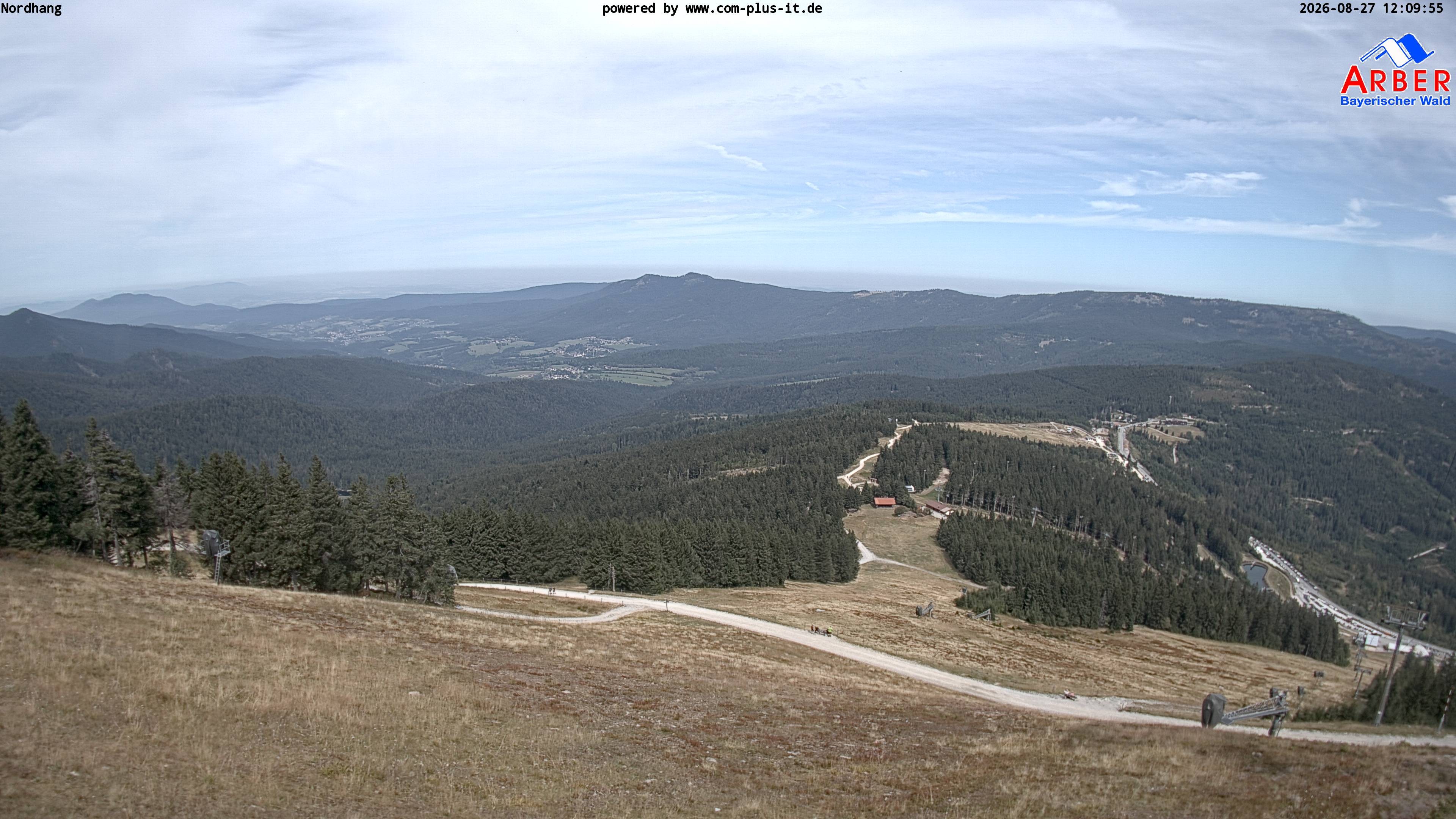 Archived image Webcam View from the Großer Arber