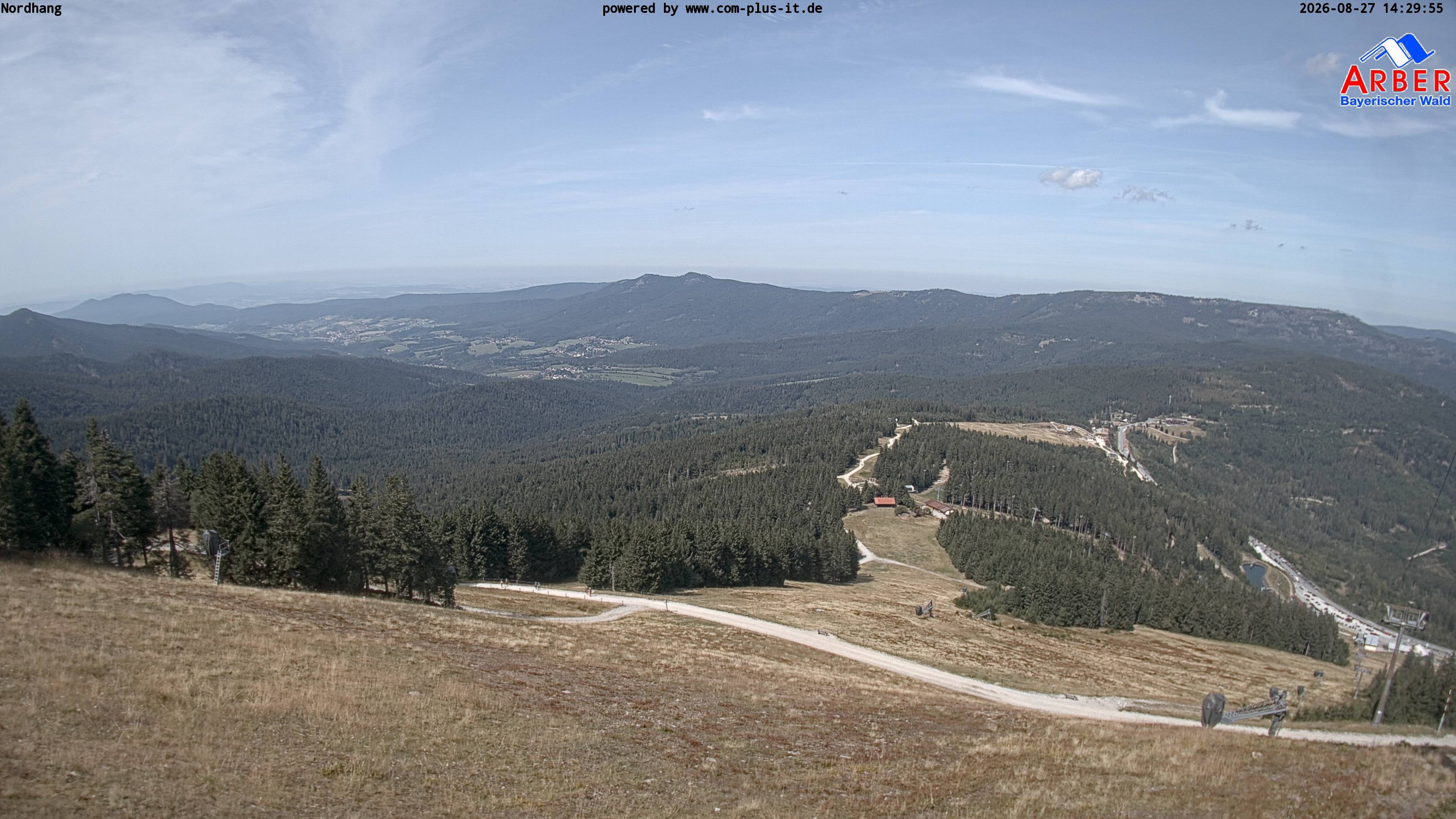 Archived image Webcam View from the Großer Arber