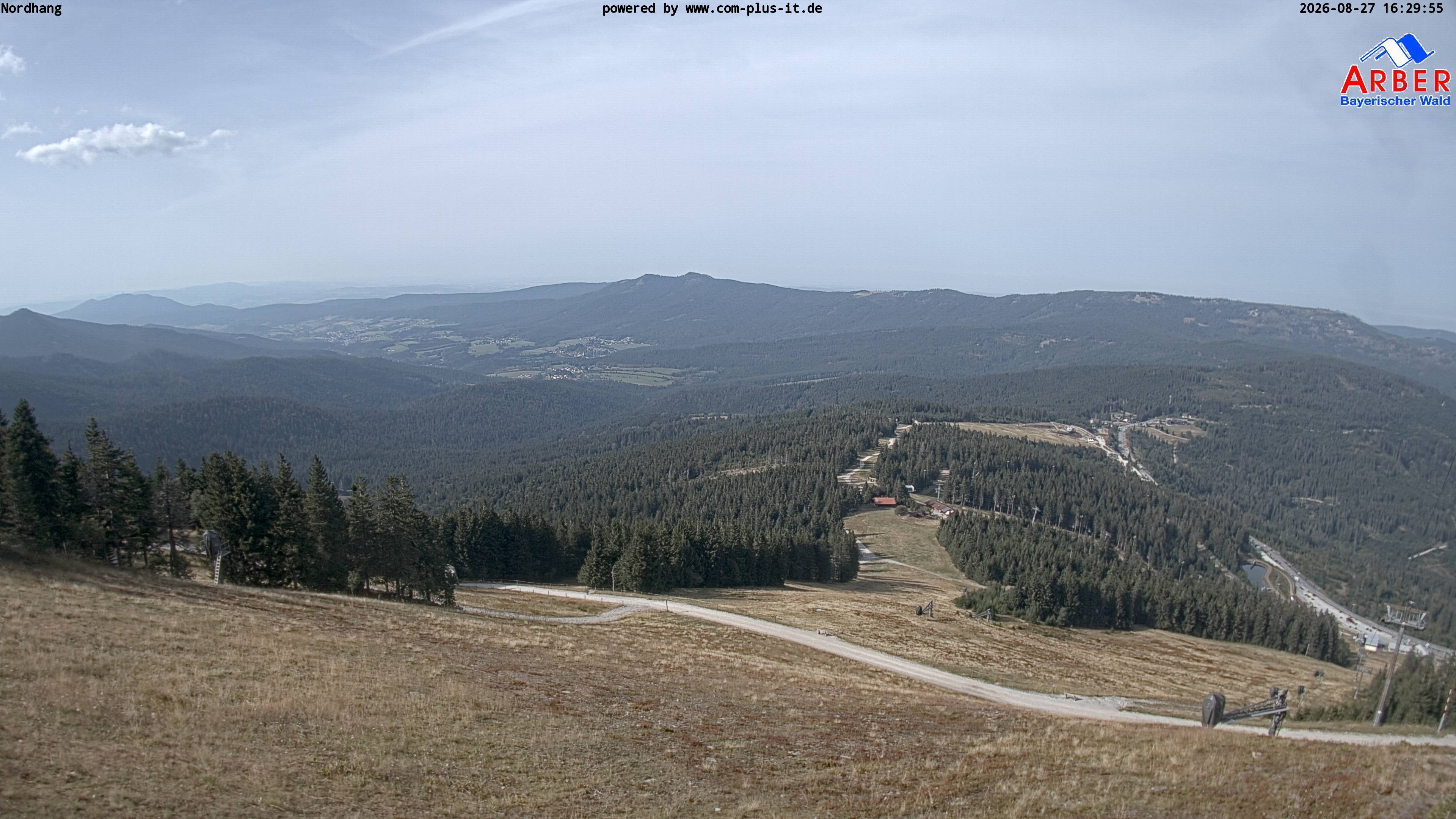 Archived image Webcam View from the Großer Arber