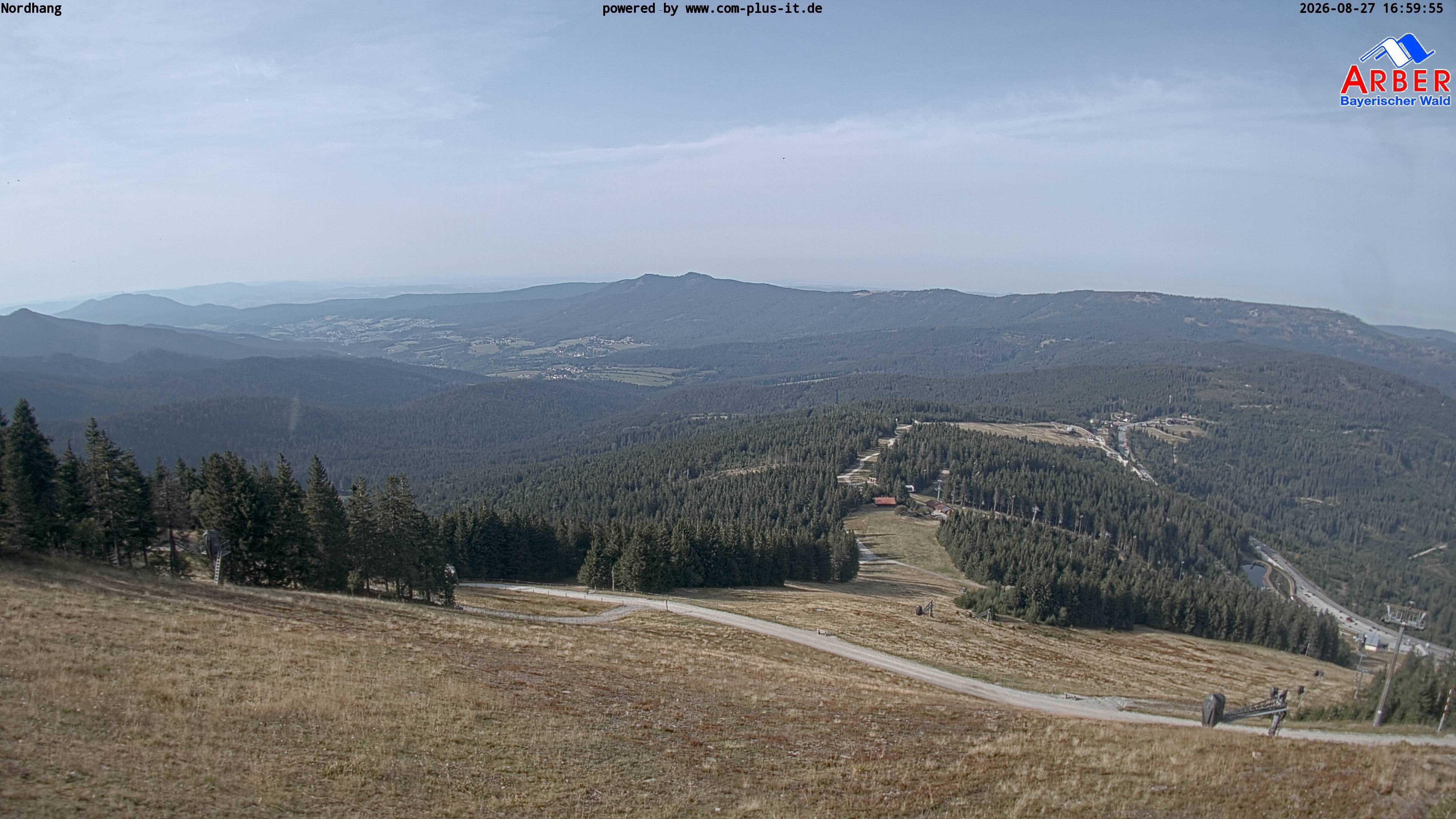 Archived image Webcam View from the Großer Arber