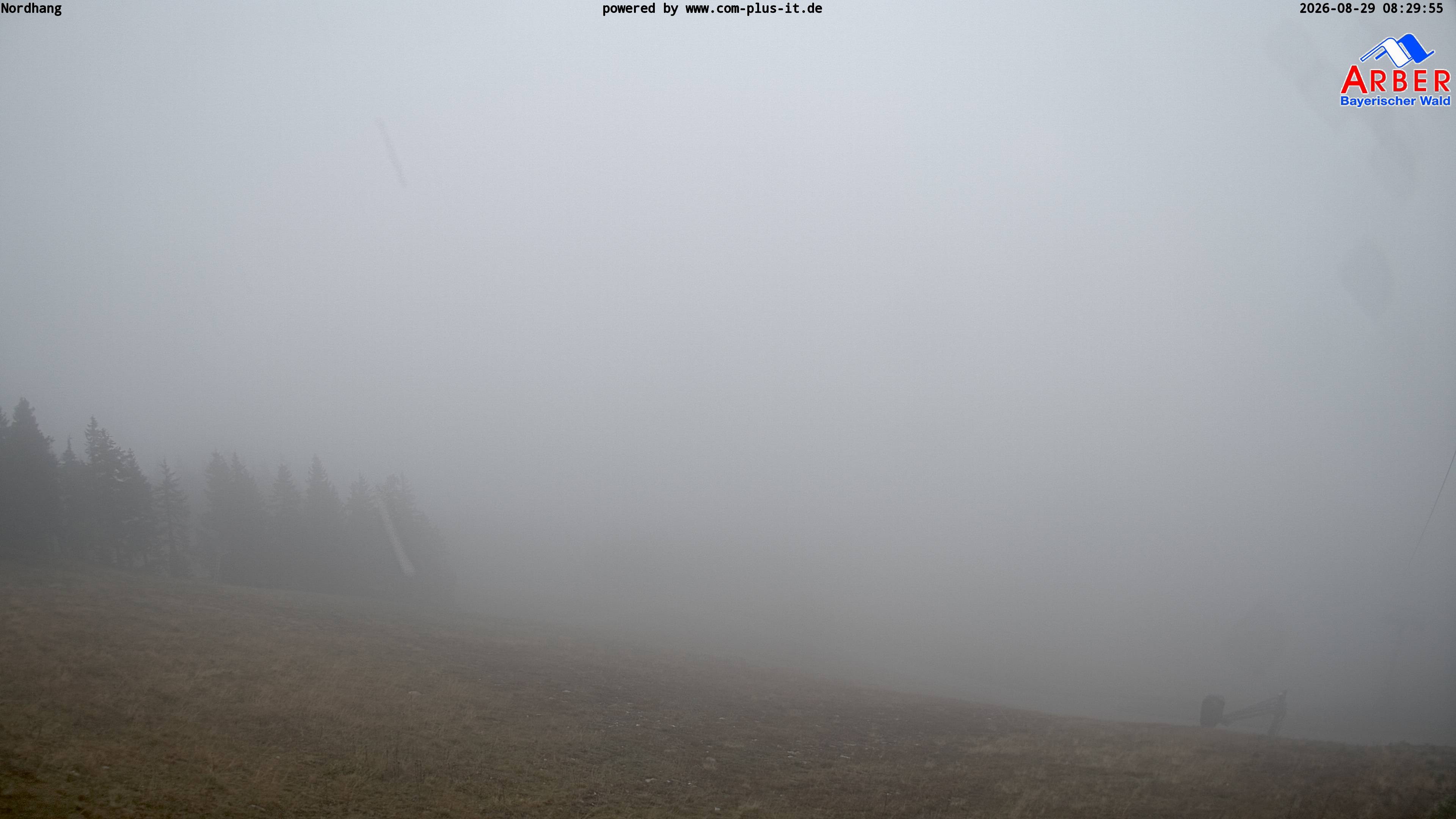 Archived image Webcam View from the Großer Arber