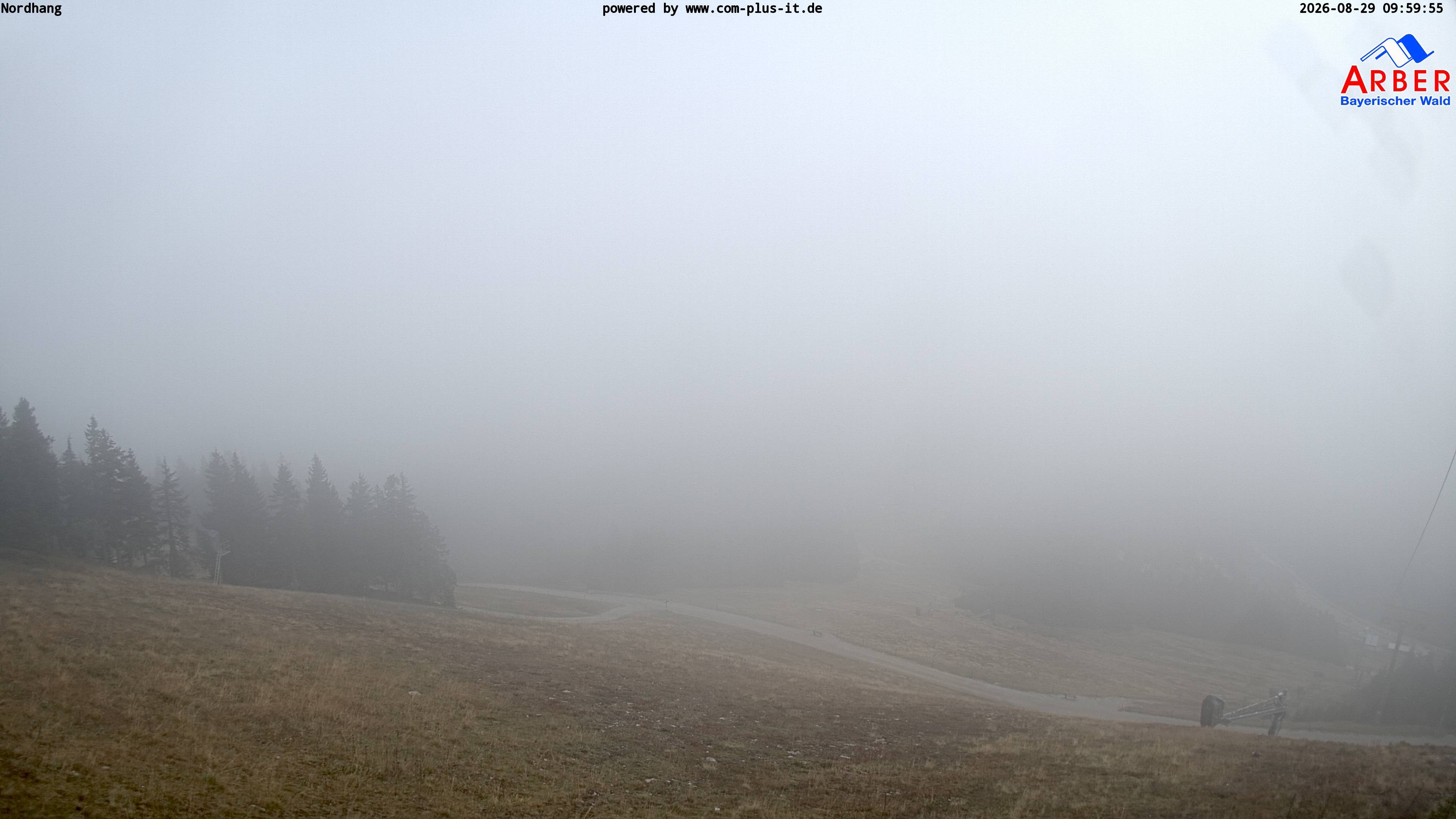 Archived image Webcam View from the Großer Arber