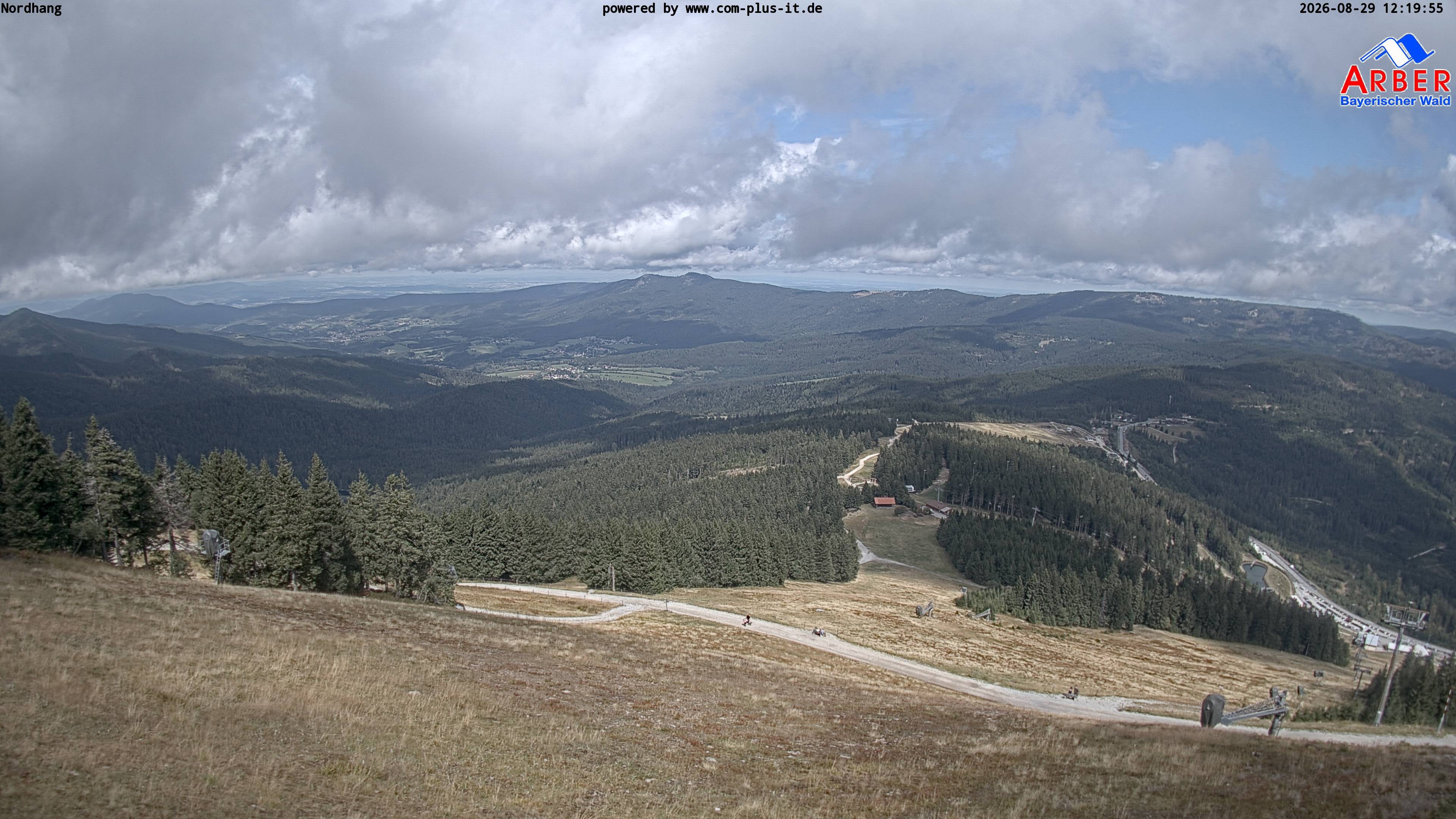 Archived image Webcam View from the Großer Arber