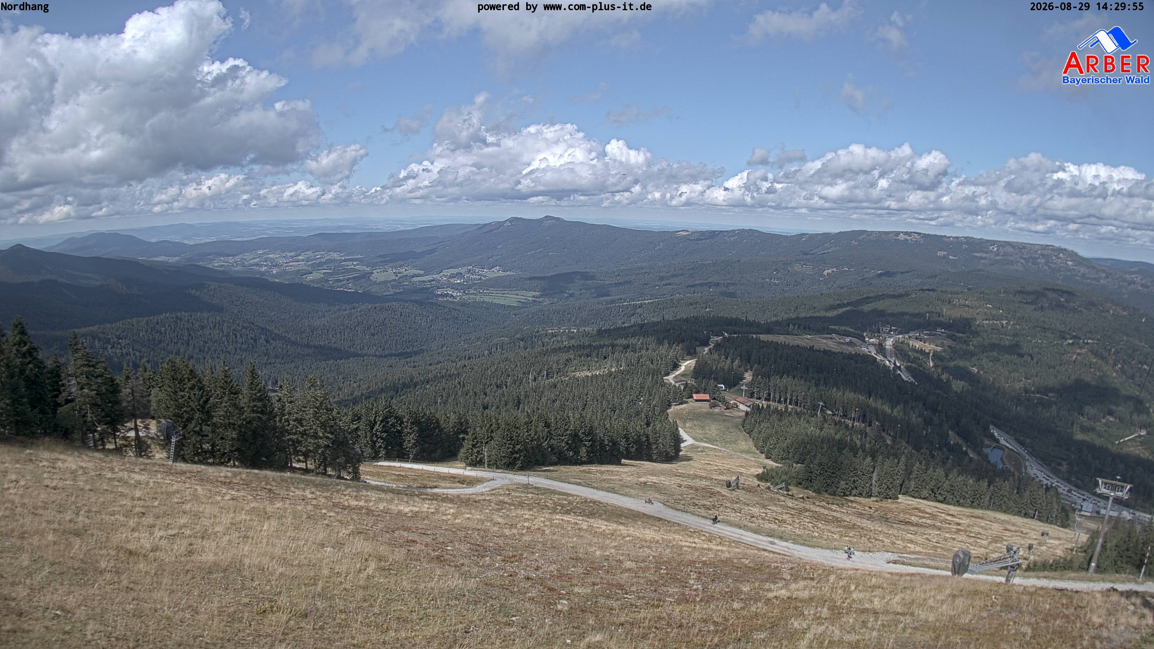 Archived image Webcam View from the Großer Arber