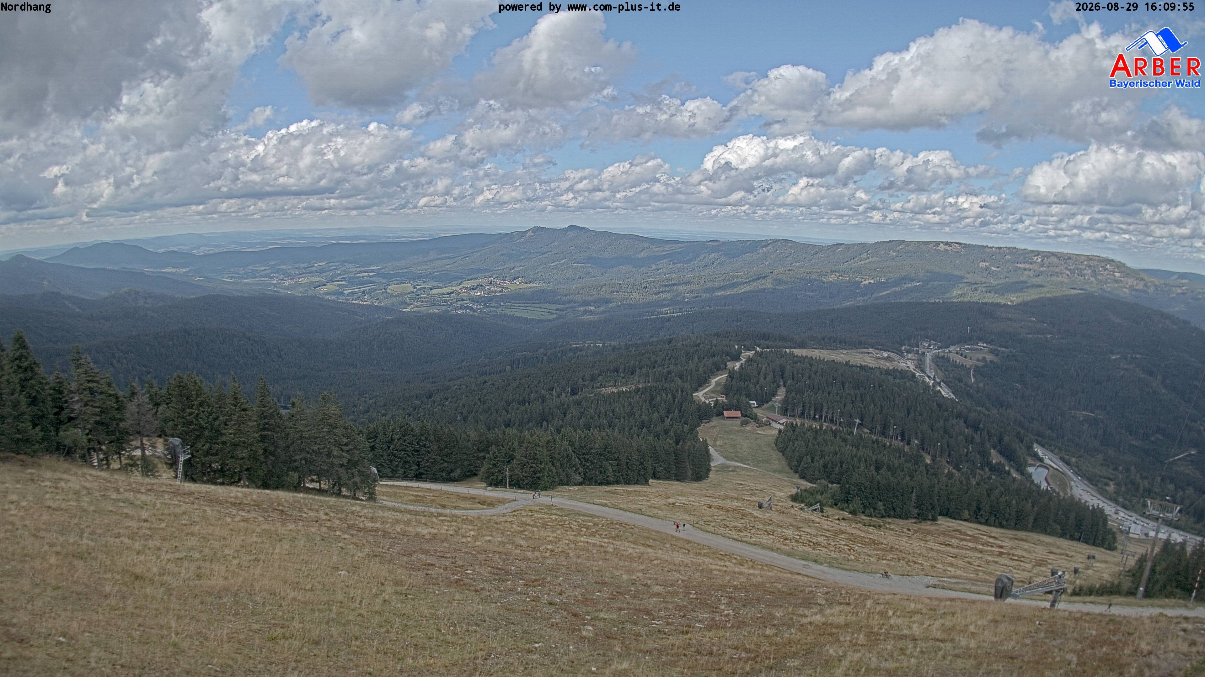 Archived image Webcam View from the Großer Arber