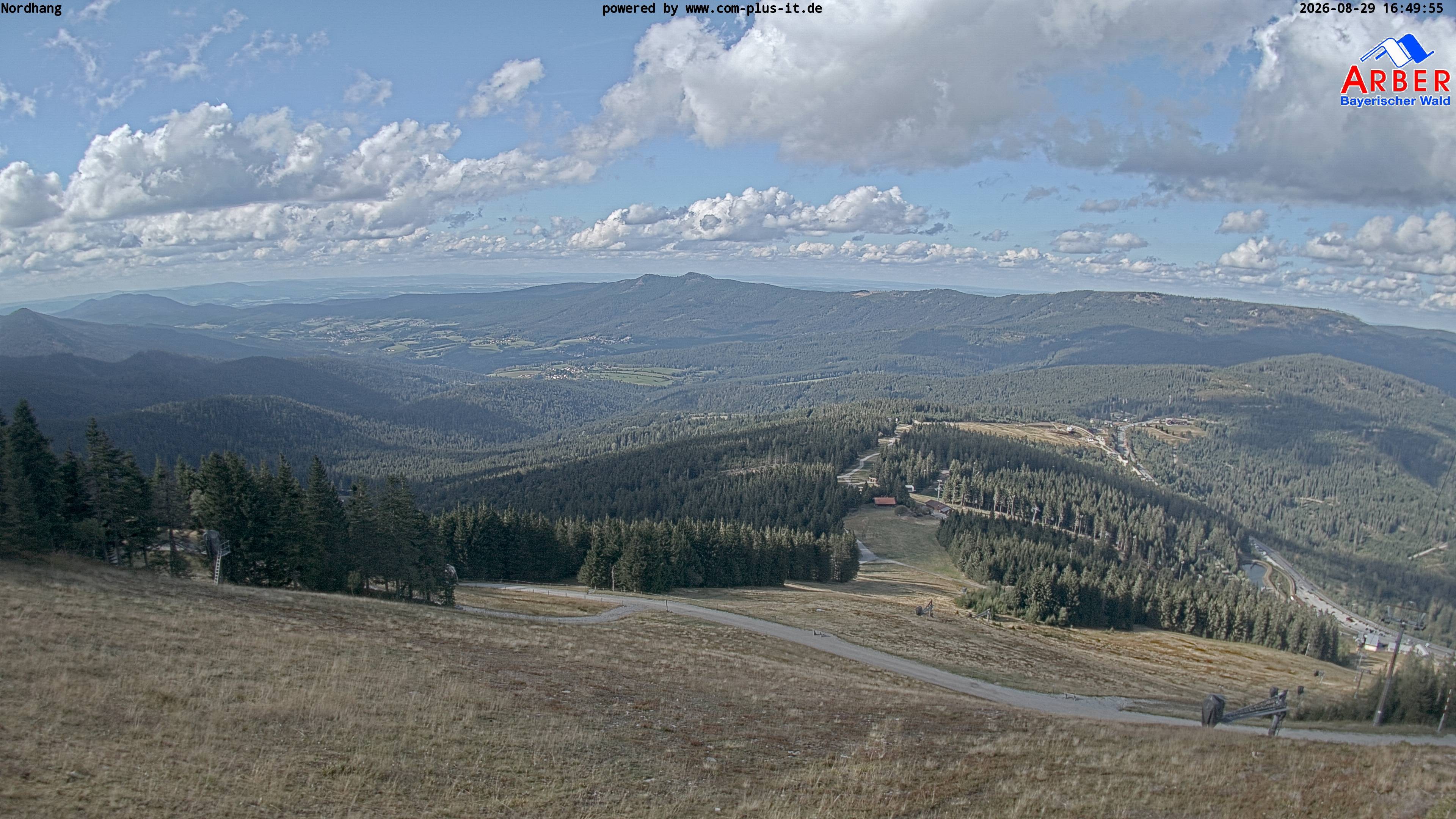 Archived image Webcam View from the Großer Arber