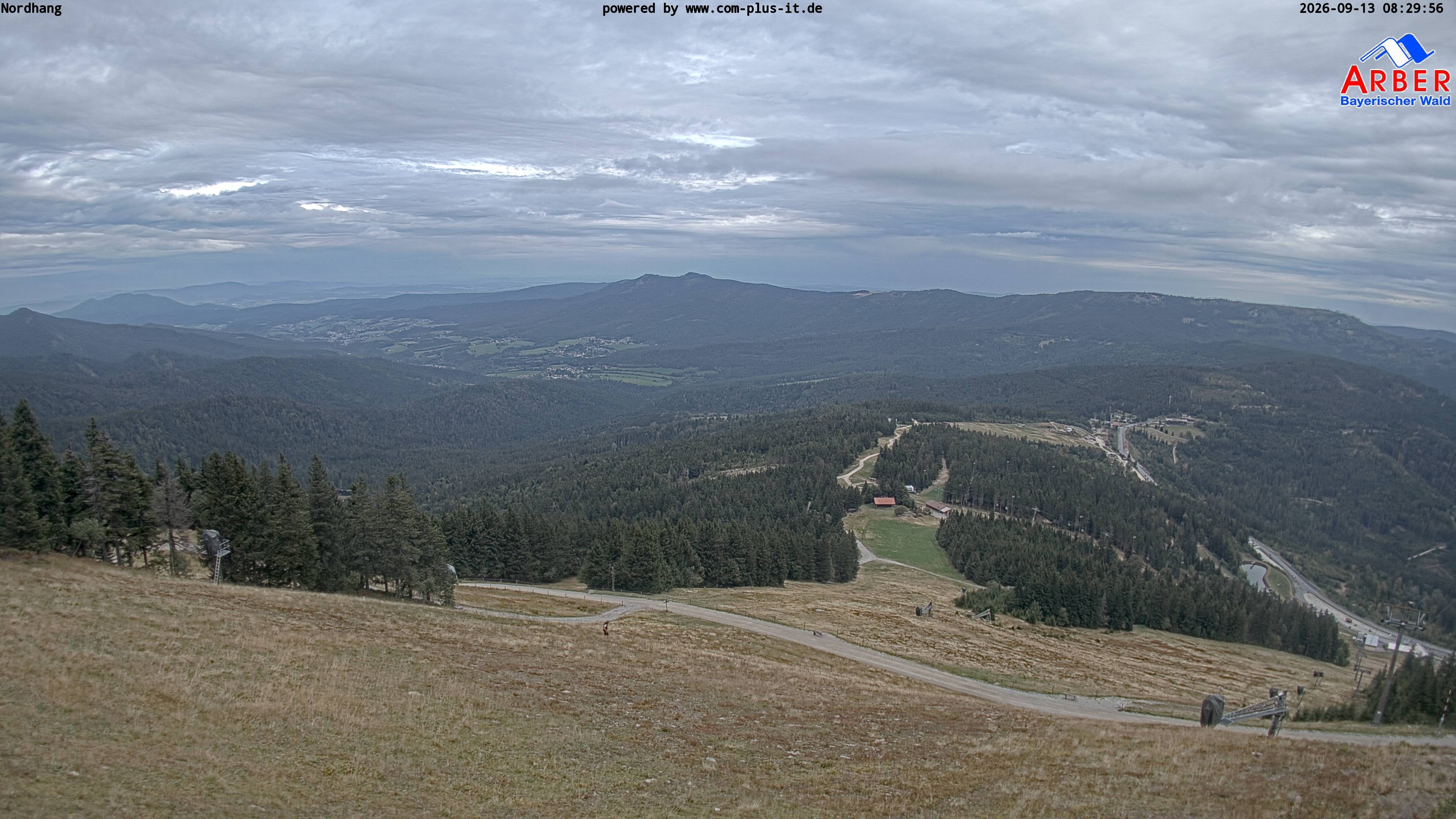 Archiv Foto Webcam Großer Arber Blick nach Nordwesten