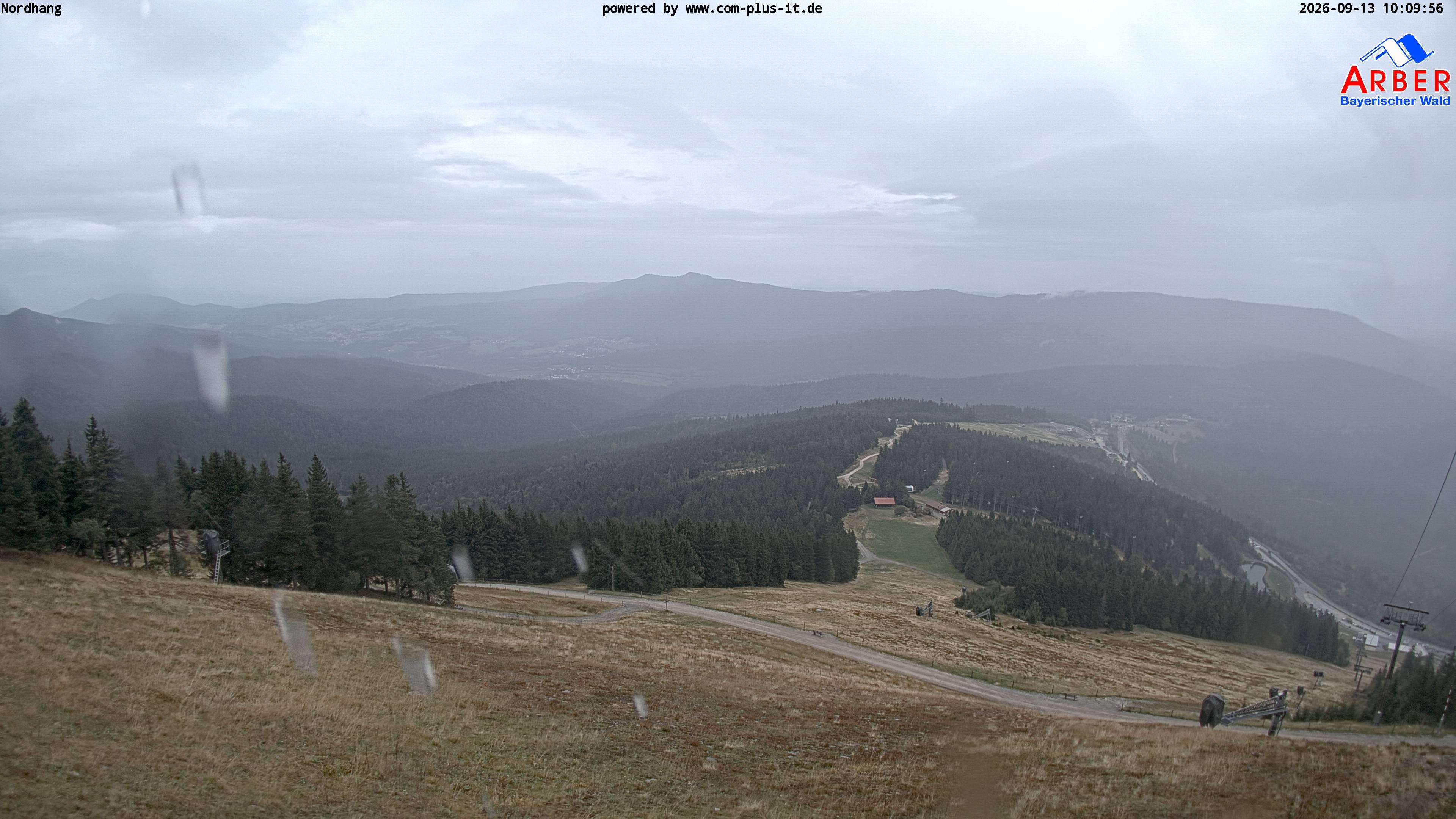 Archiv Foto Webcam Großer Arber Blick nach Nordwesten